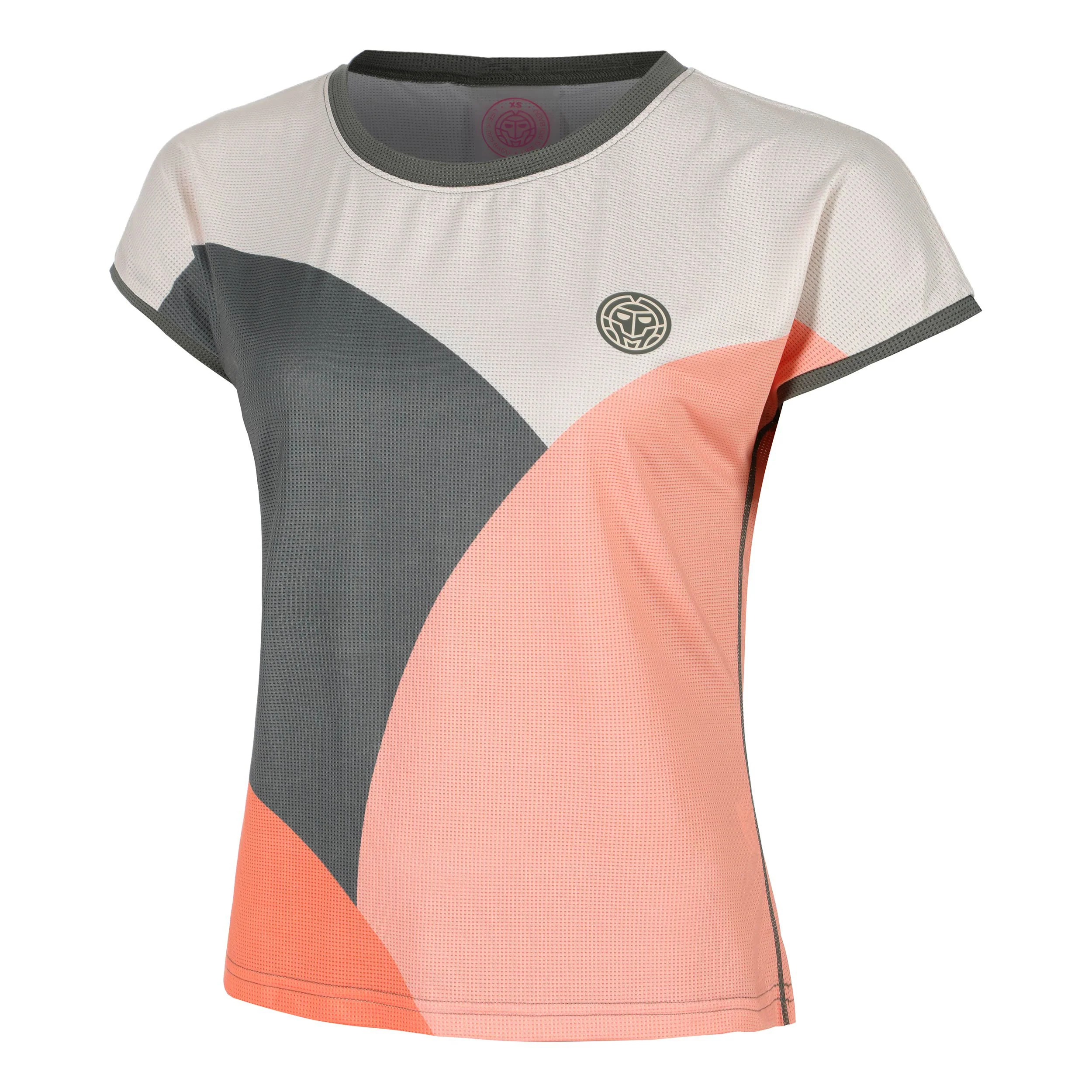 Bubble Camiseta De Manga Corta Mujeres-Gris,Coral