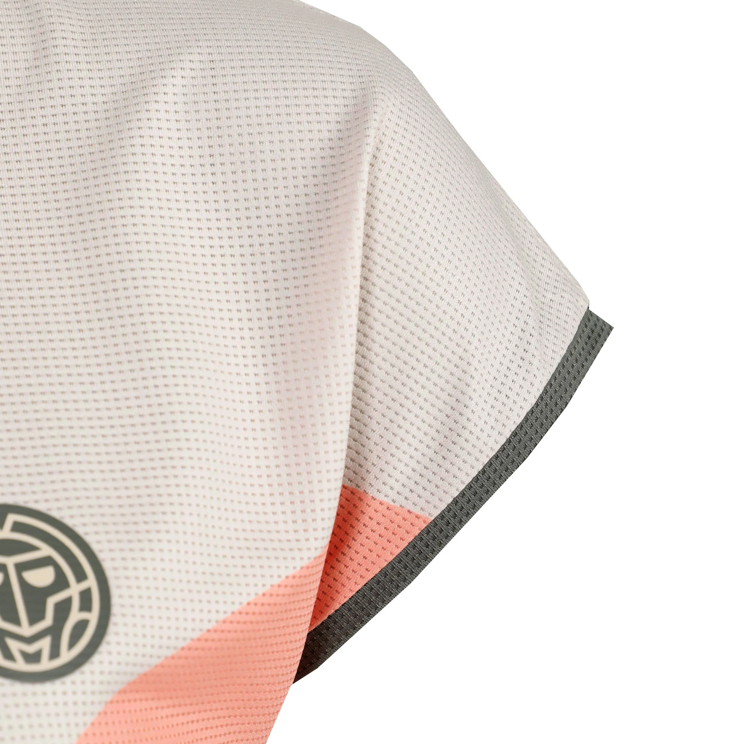 Bubble Camiseta De Manga Corta Mujeres-Gris,Coral - Image 4