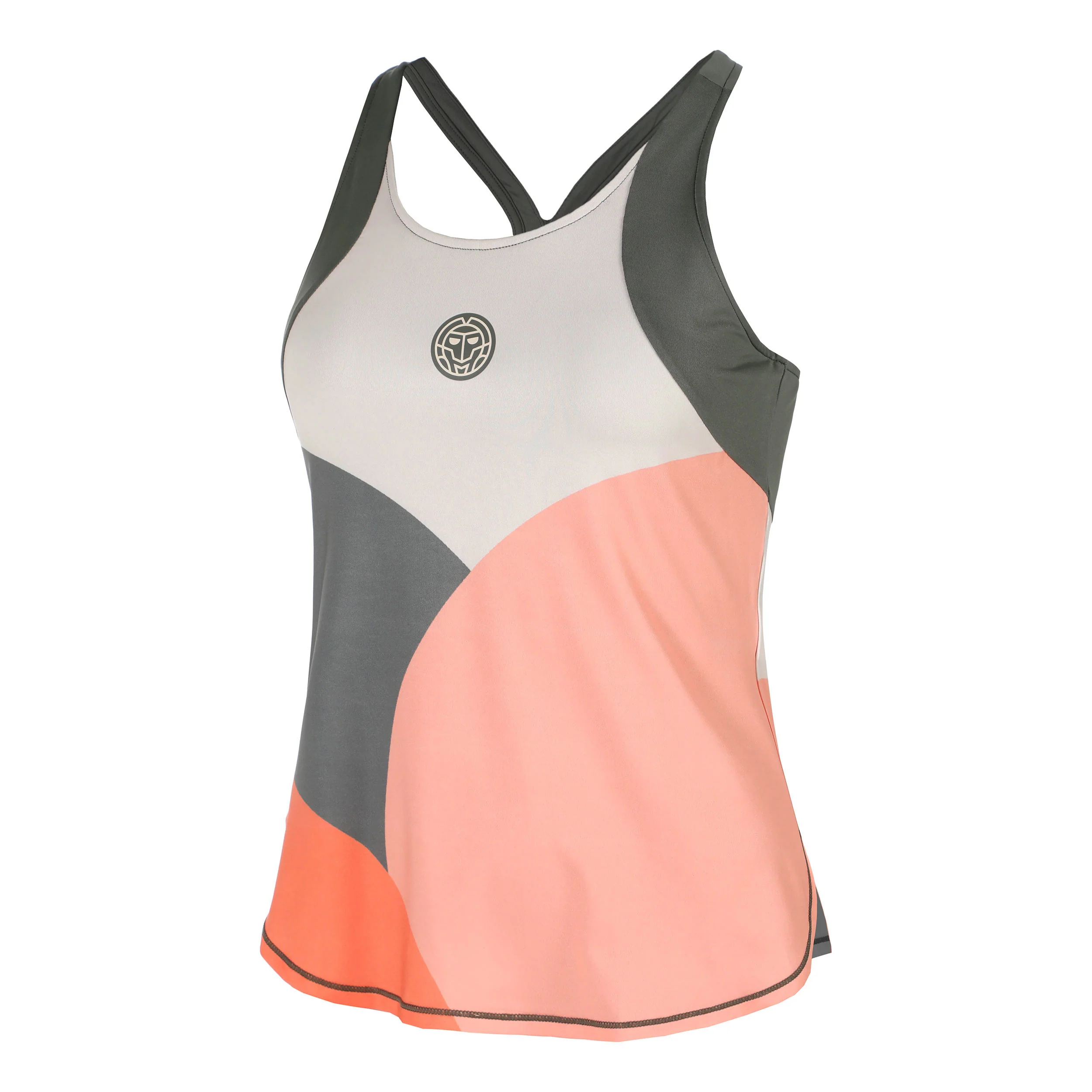 Bubble Camiseta De Tirantes Mujeres-Gris,Coral
