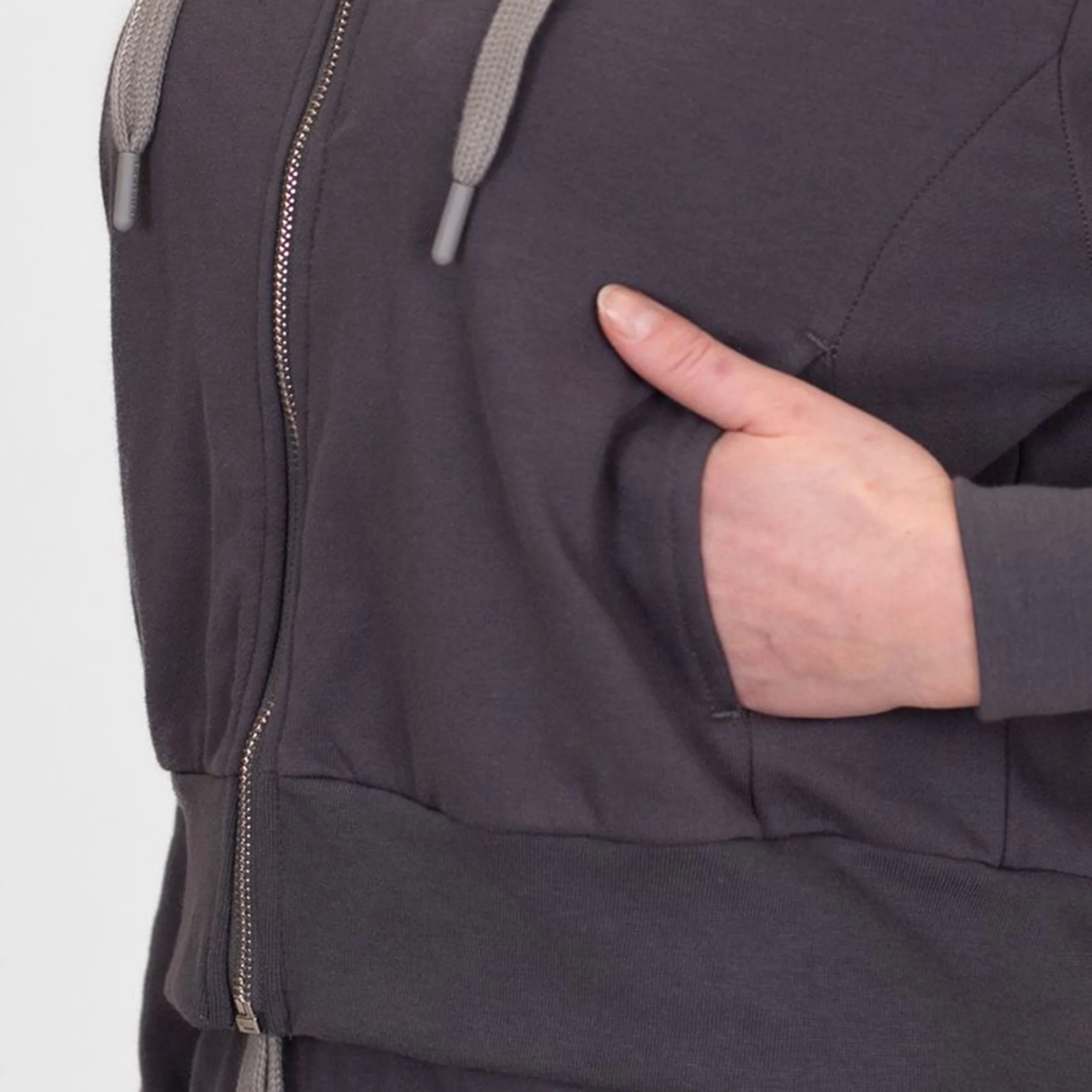 Chill Chaqueta De Entrenamiento Mujeres-Gris Oscuro - Image 6