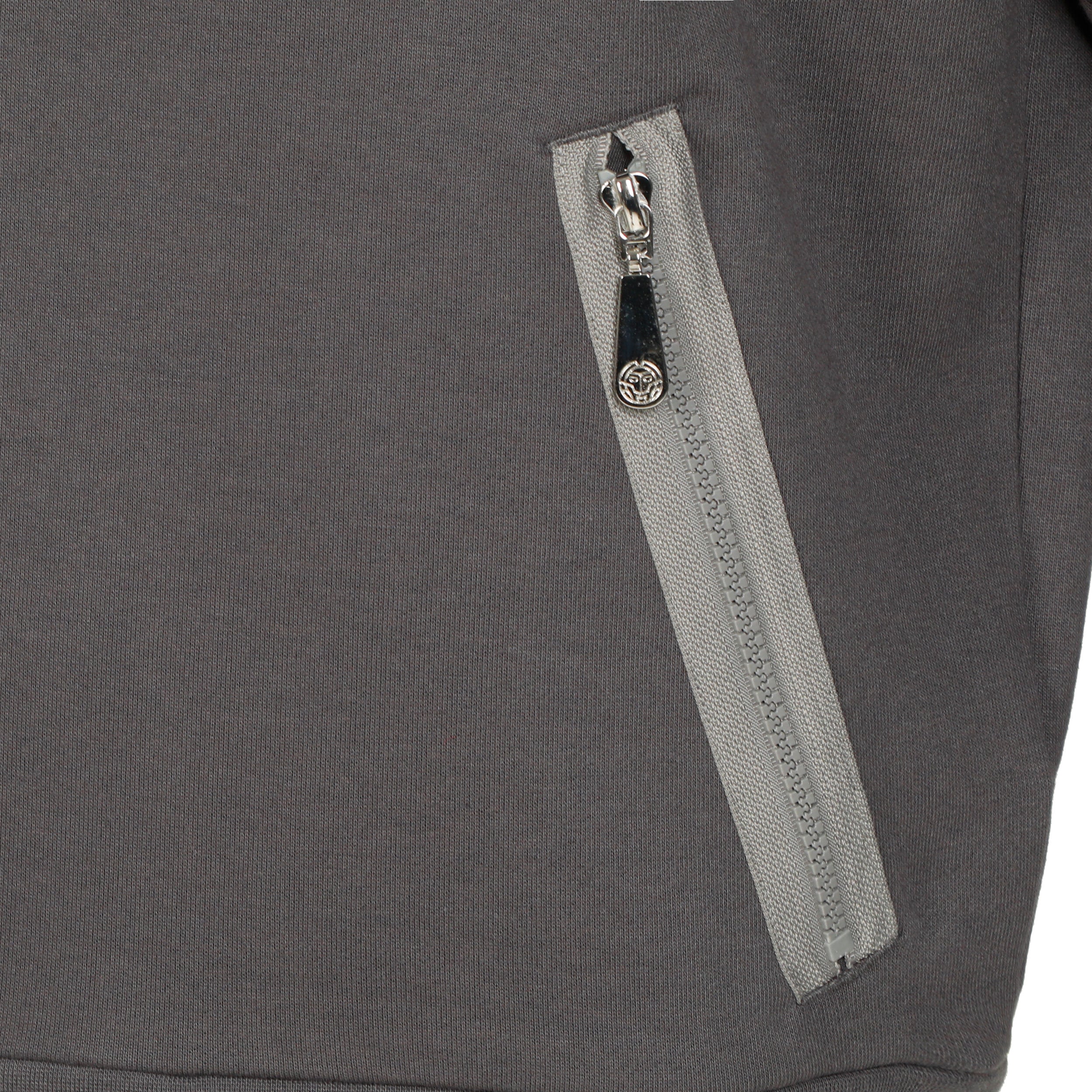 Chill Crew Sudadera Hombres-Gris Oscuro - Image 4