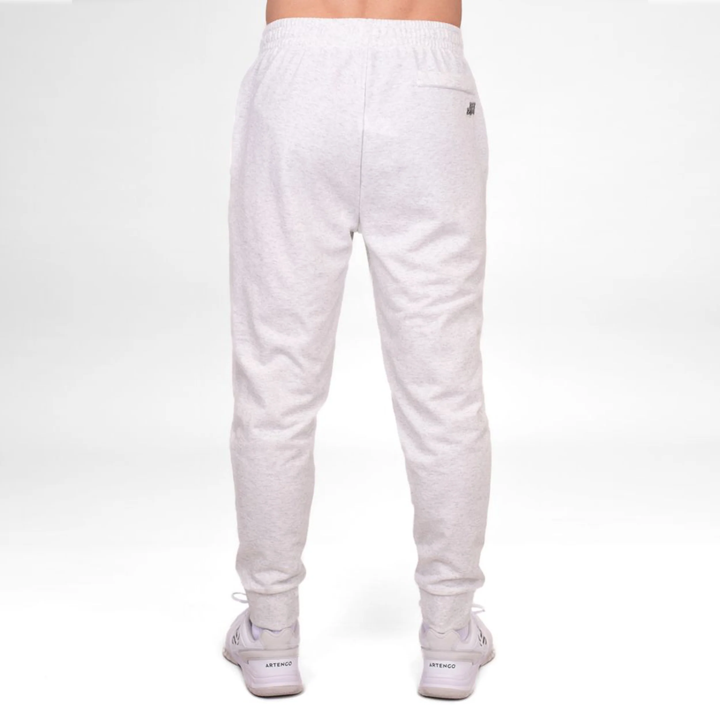 Chill Wide Leg Pantalón De Entrenamiento Hombres-Blanco - Image 4