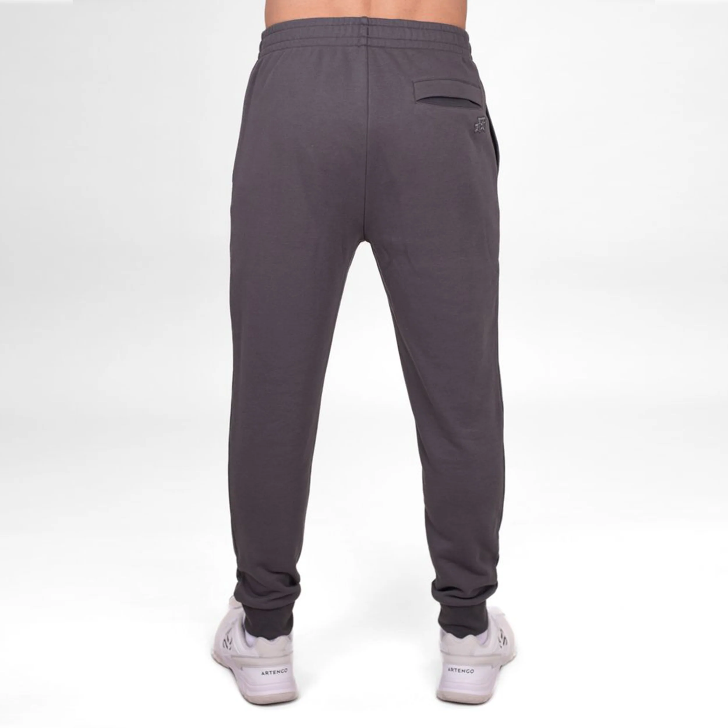 Chill Wide Leg Pantalón De Entrenamiento Hombres-Gris - Image 4