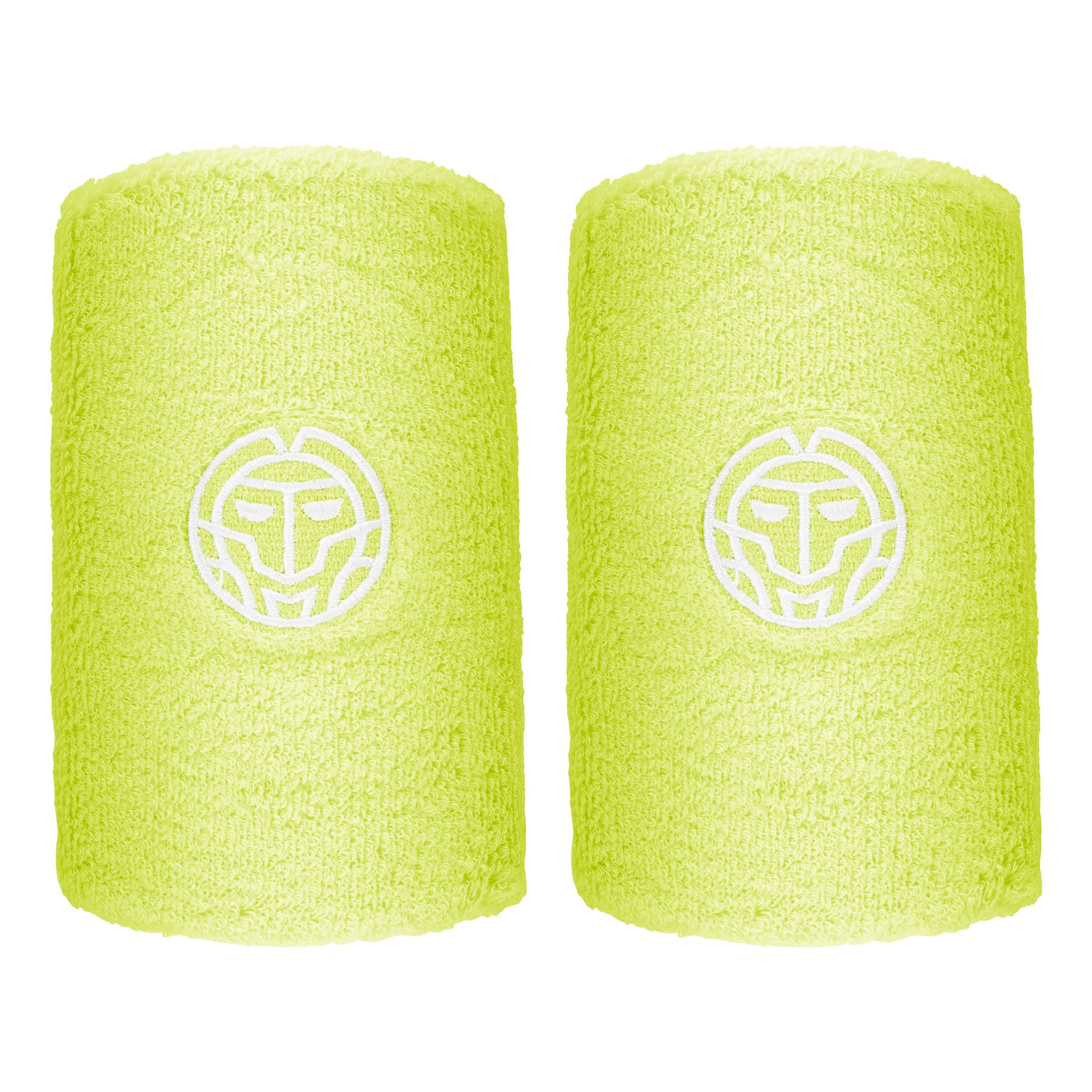 Cinta para sudor Pack de 2 largo - amarillo neón