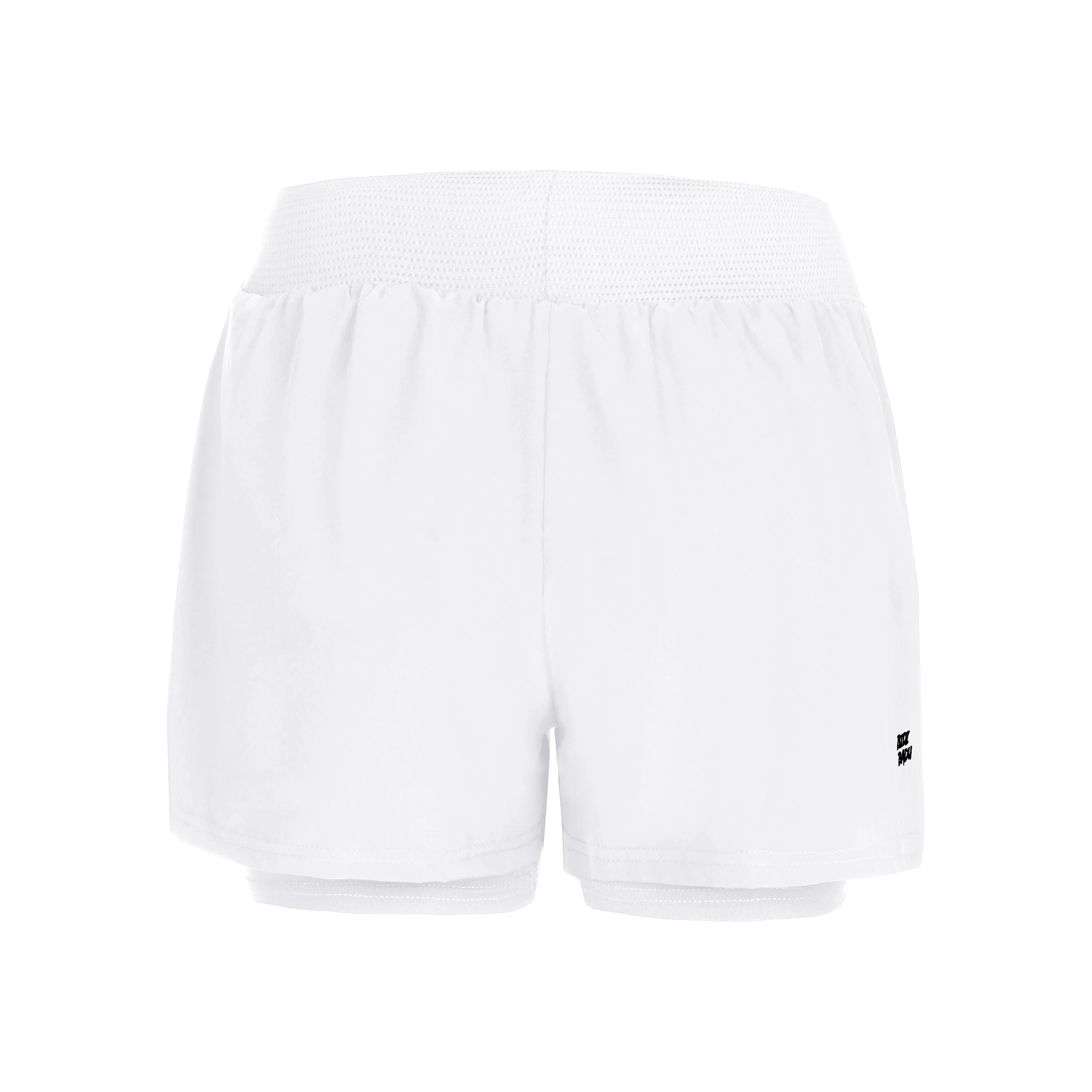 Crew 2 In 1 Shorts Mujeres-Blanco - Image 2