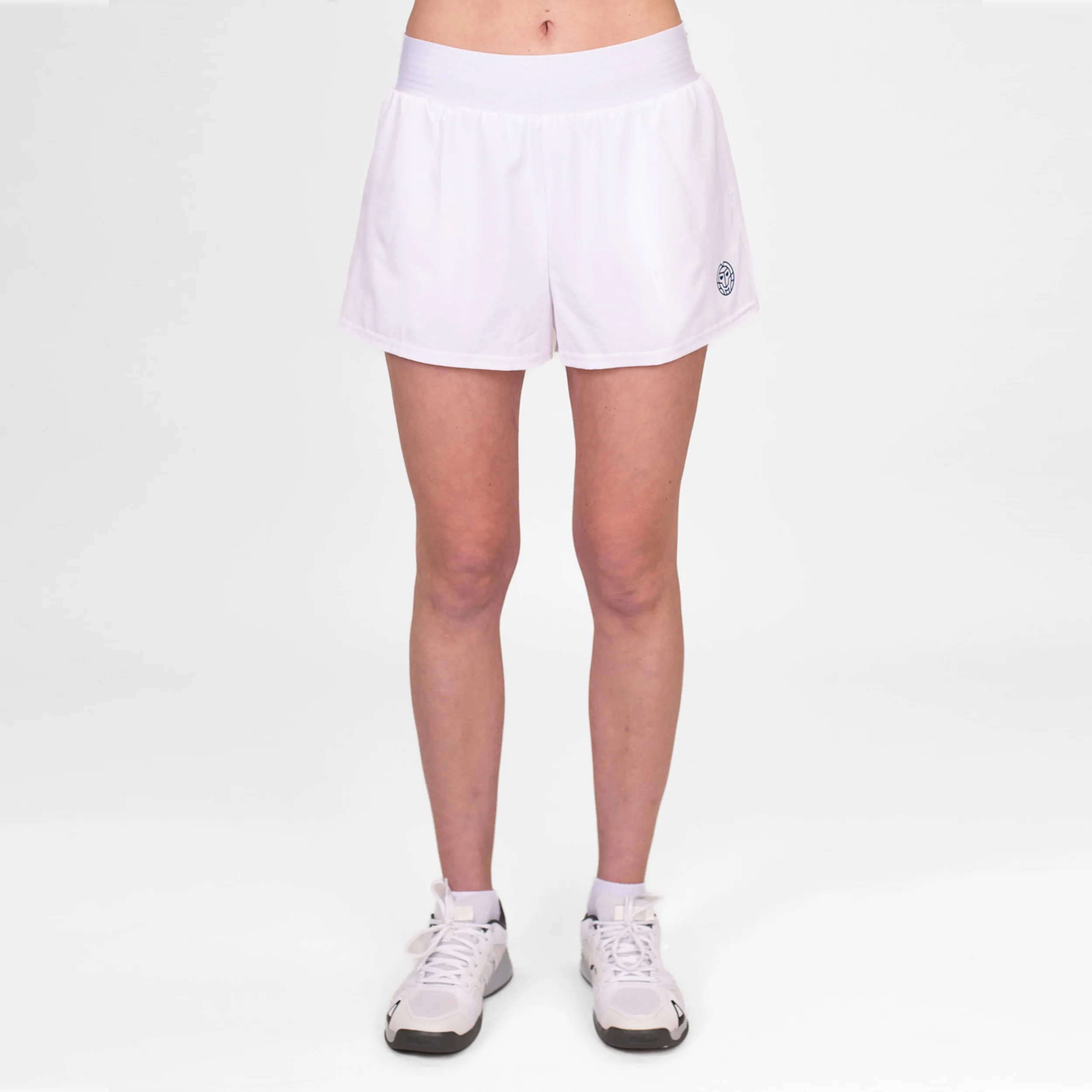 Crew 2 In 1 Shorts Mujeres-Blanco - Image 6