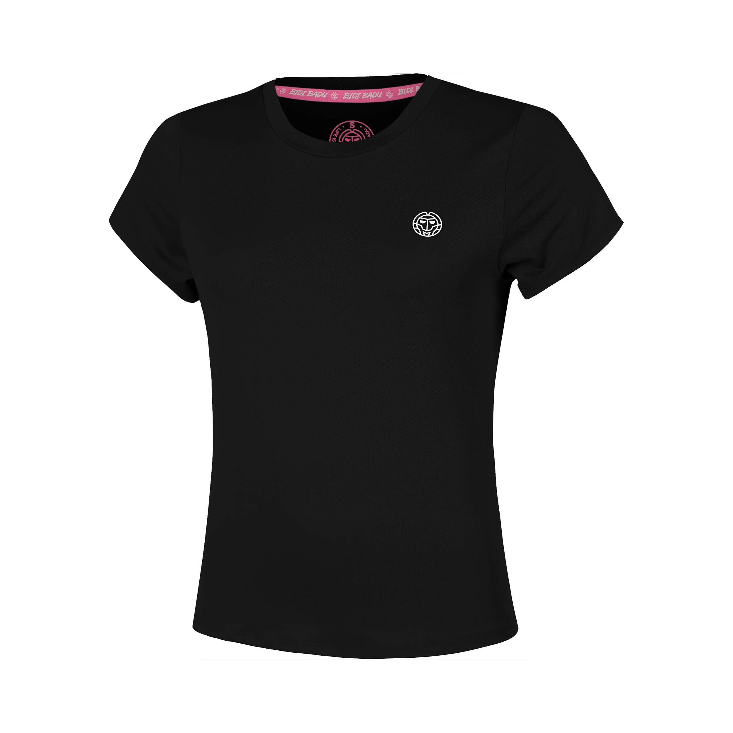 Crew 2.0 Camiseta de manga corta Chicas-negro