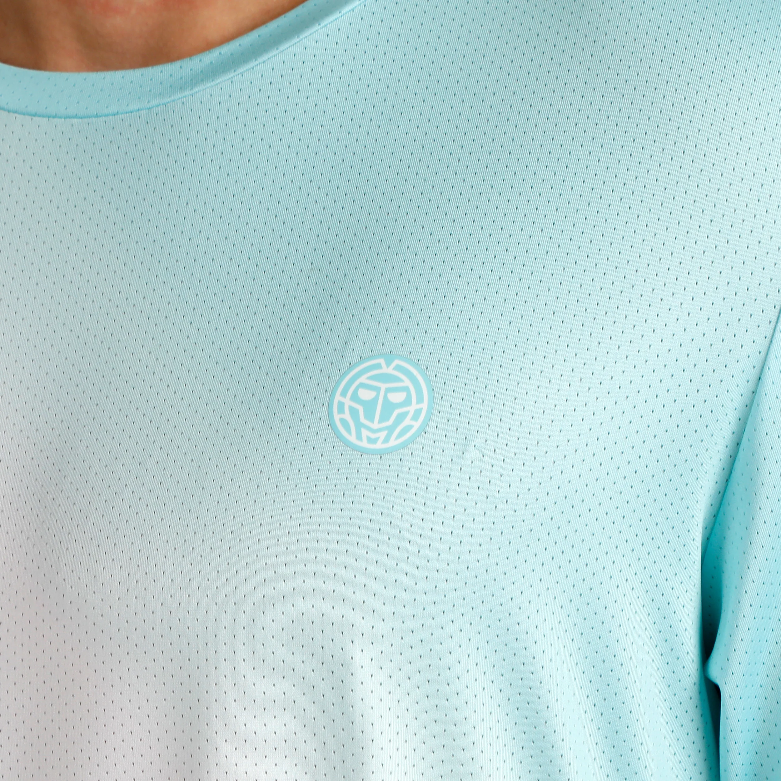 Crew 2.0 Camiseta de manga corta Hombres-turquesa, blanco - Image 3