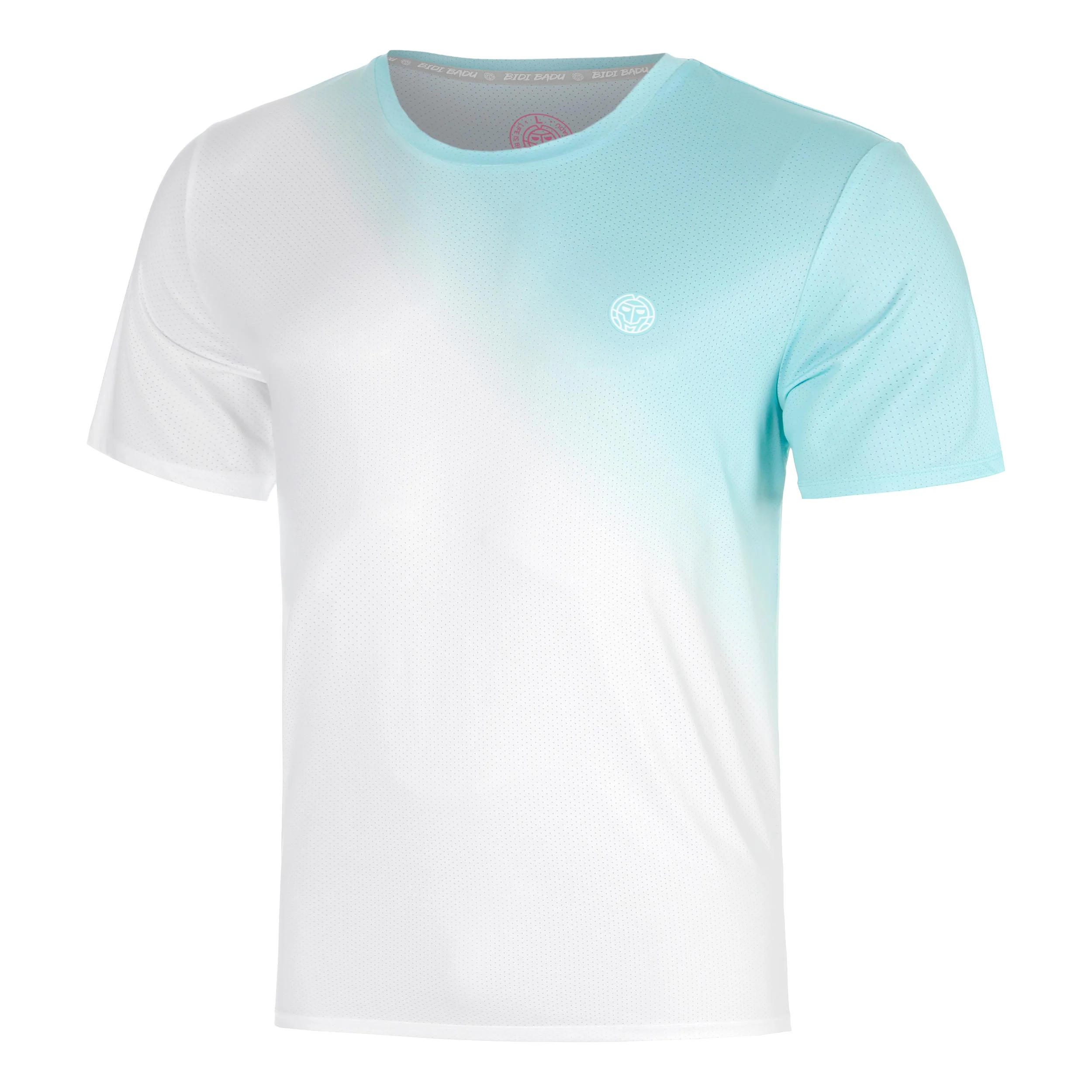 Crew 2.0 Camiseta de manga corta Hombres-turquesa, blanco - Image 4