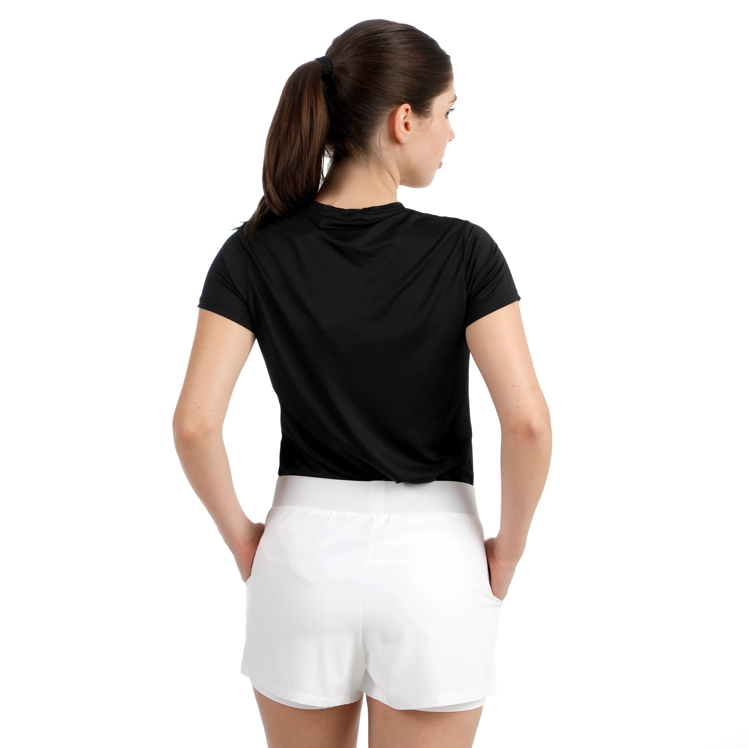 Crew 2.0 Camiseta de manga corta Mujeres-negro - Image 2