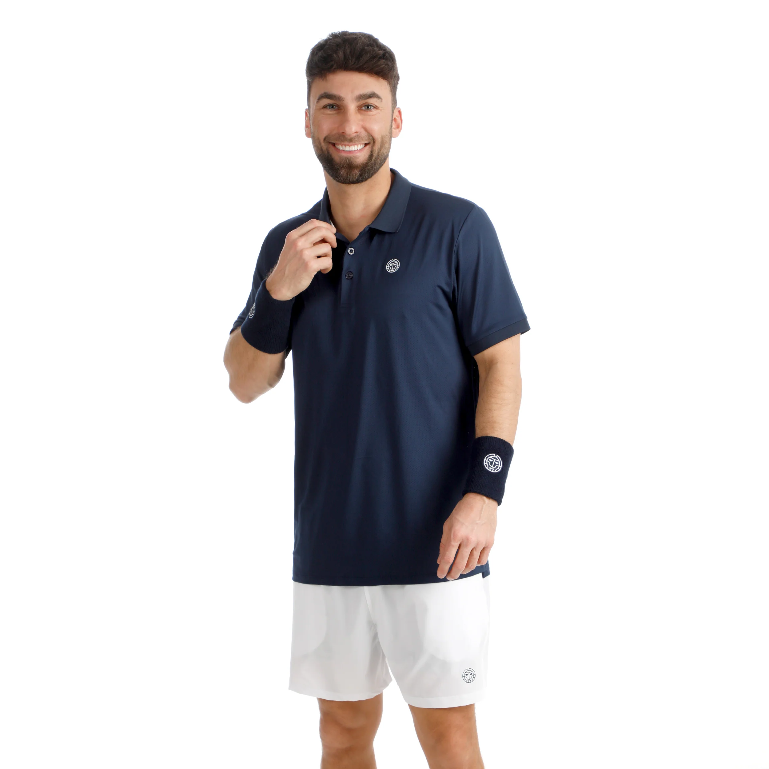 Crew 2.0 Polo Hombres-azul oscuro