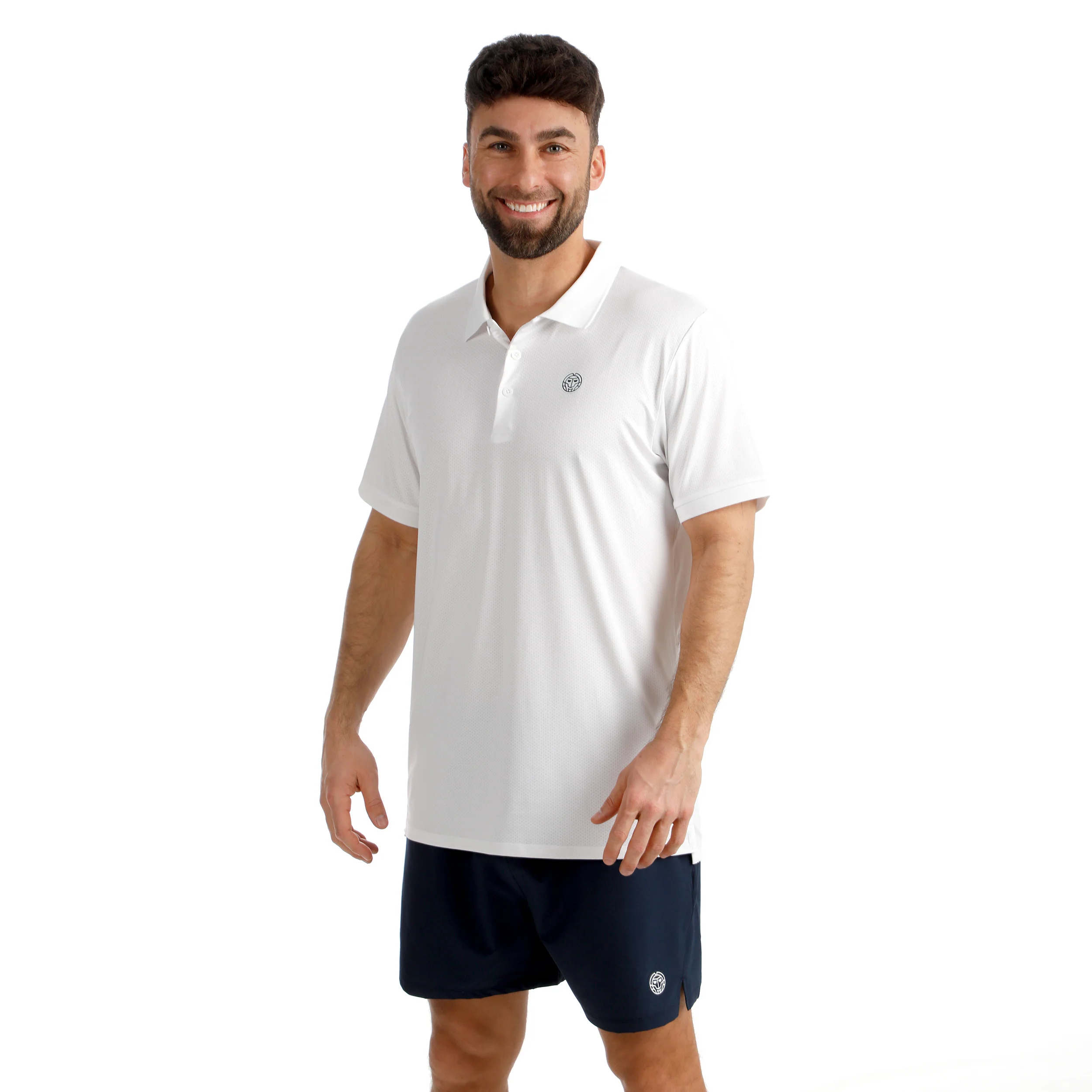 Crew 2.0 Polo Hombres-blanco