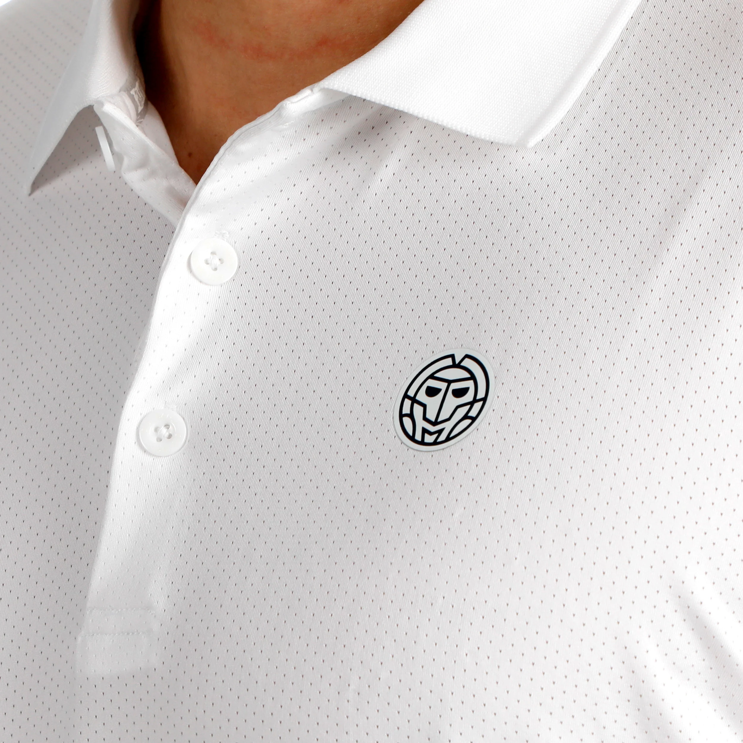 Crew 2.0 Polo Hombres-blanco - Image 4