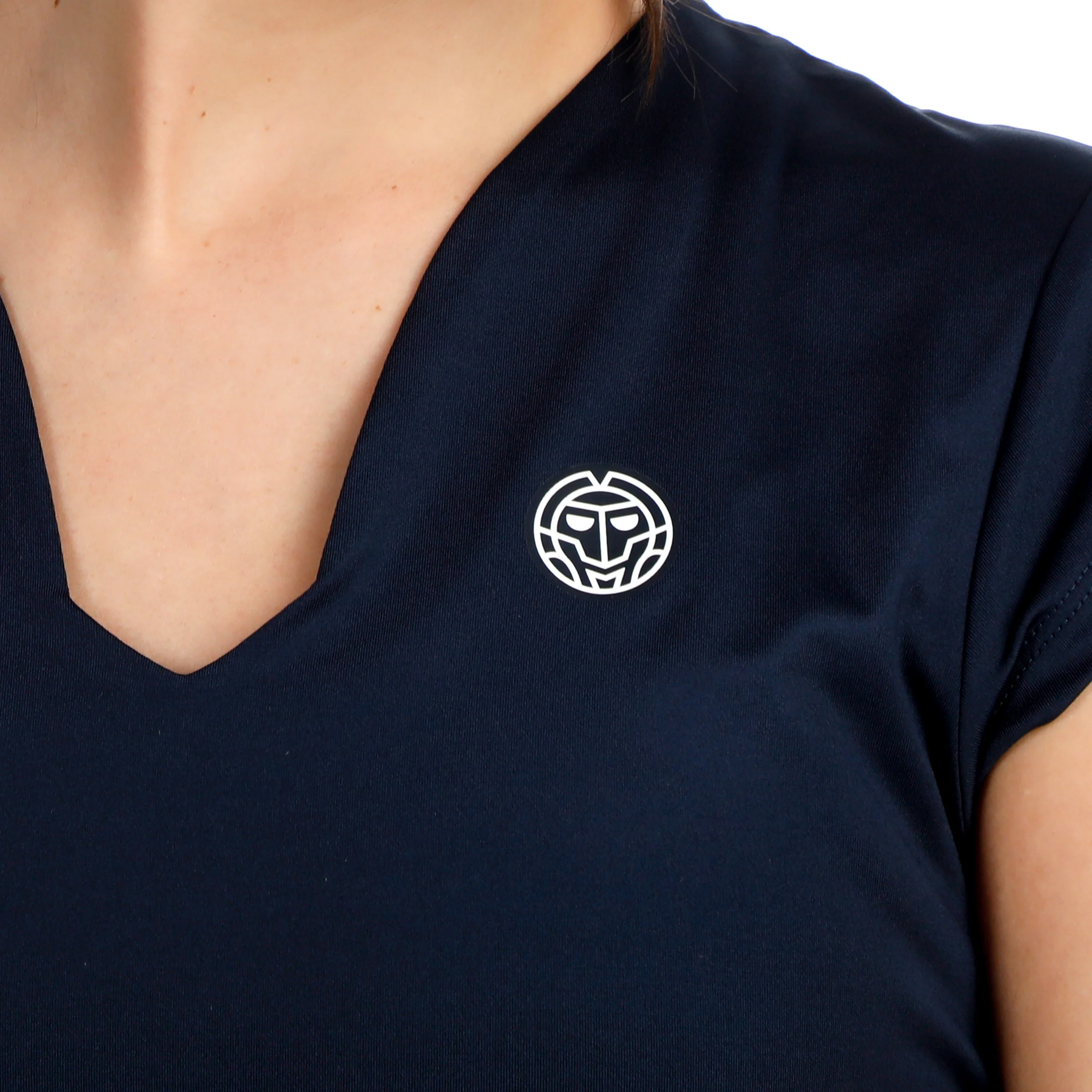 Crew 2.0 V-Neck Camiseta de manga corta Mujeres-azul oscuro - Image 3