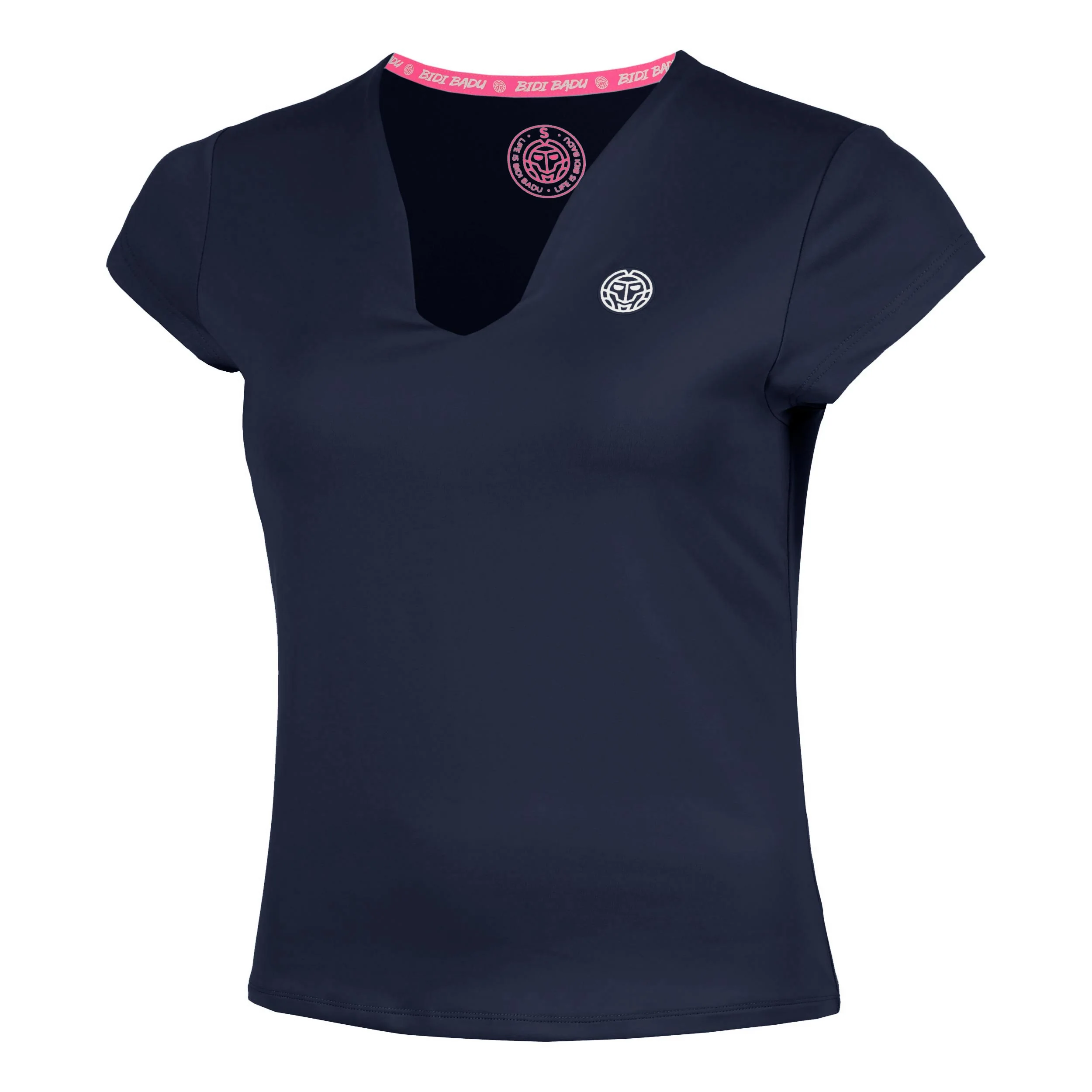 Crew 2.0 V-Neck Camiseta de manga corta Mujeres-azul oscuro - Image 5
