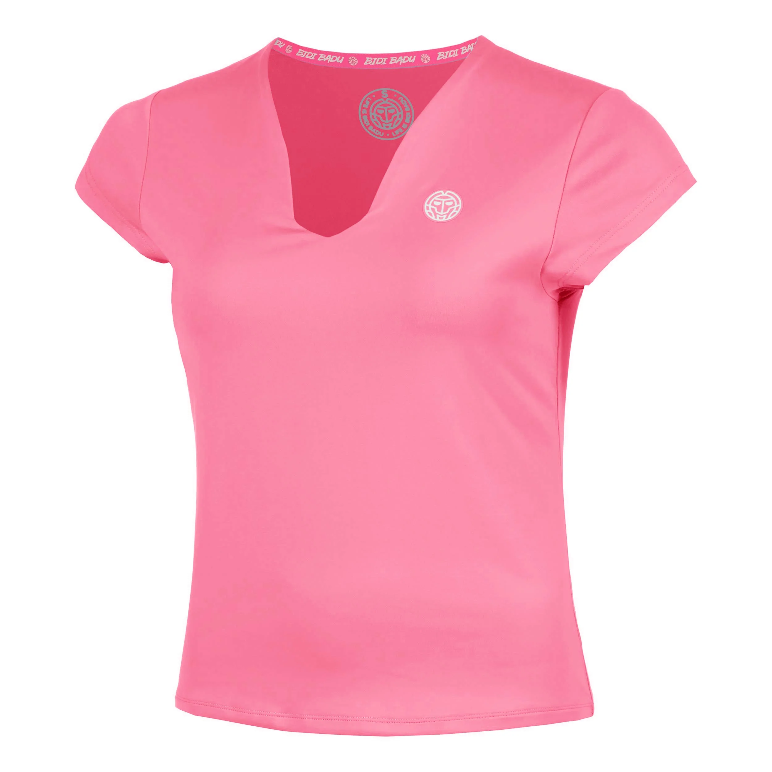 Crew 2.0 V-Neck Camiseta de manga corta Mujeres-rosa - Image 5