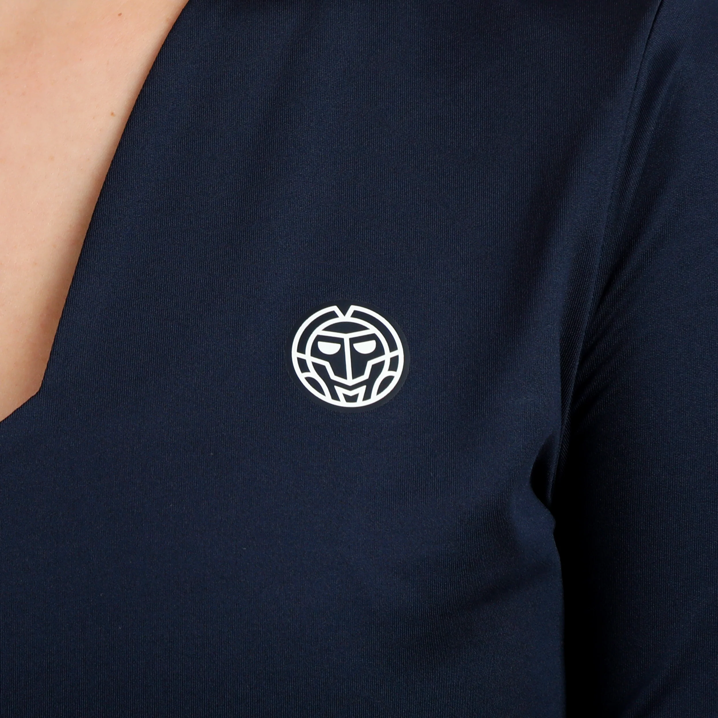 Crew 2.0 V-Neck Camiseta de manga larga Mujeres-azul oscuro - Image 3