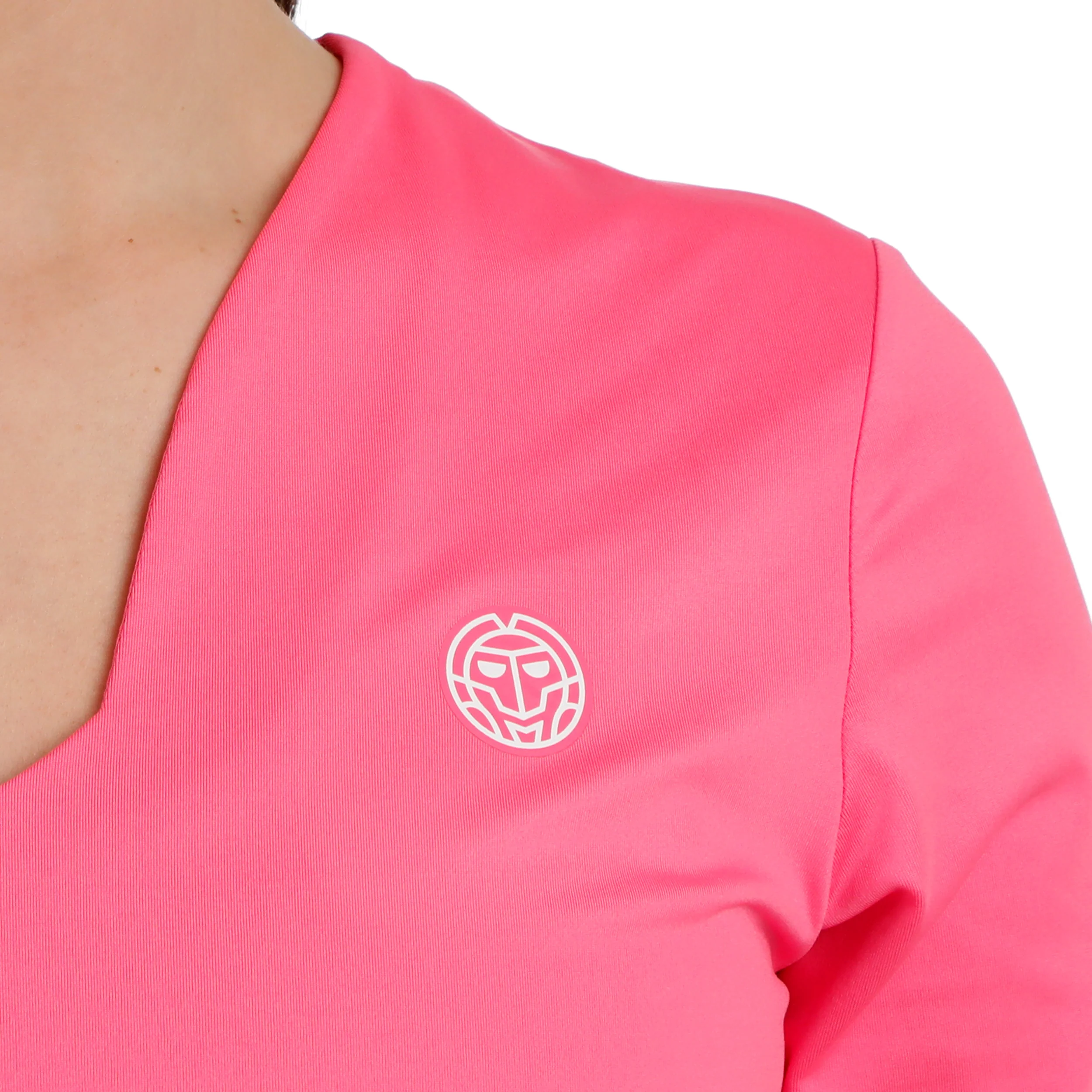 Crew 2.0 V-Neck Camiseta de manga larga Mujeres-rosa - Image 3