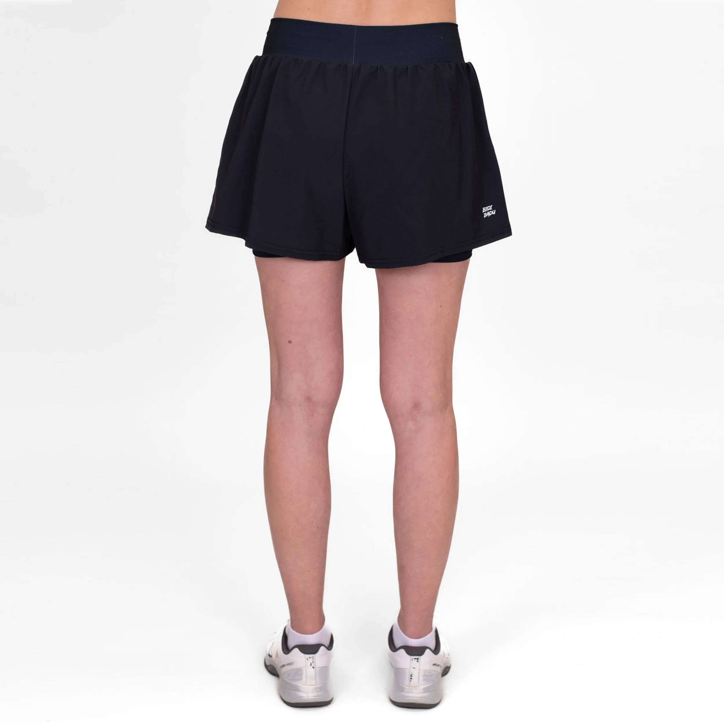 Crew 2in1 Shorts Mujeres-Negro - Image 7