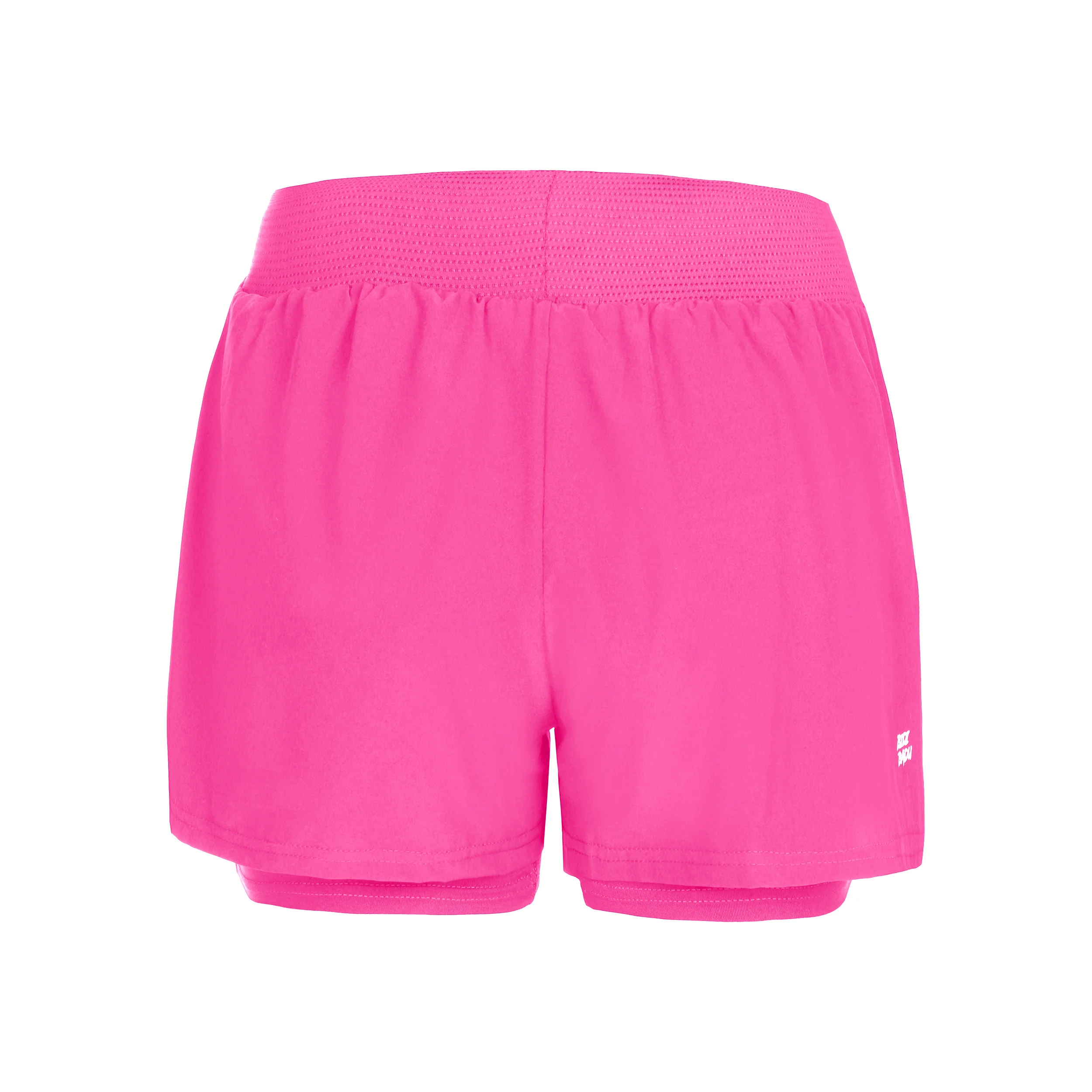 Crew 2in1 Shorts Mujeres-Rosa - Image 2