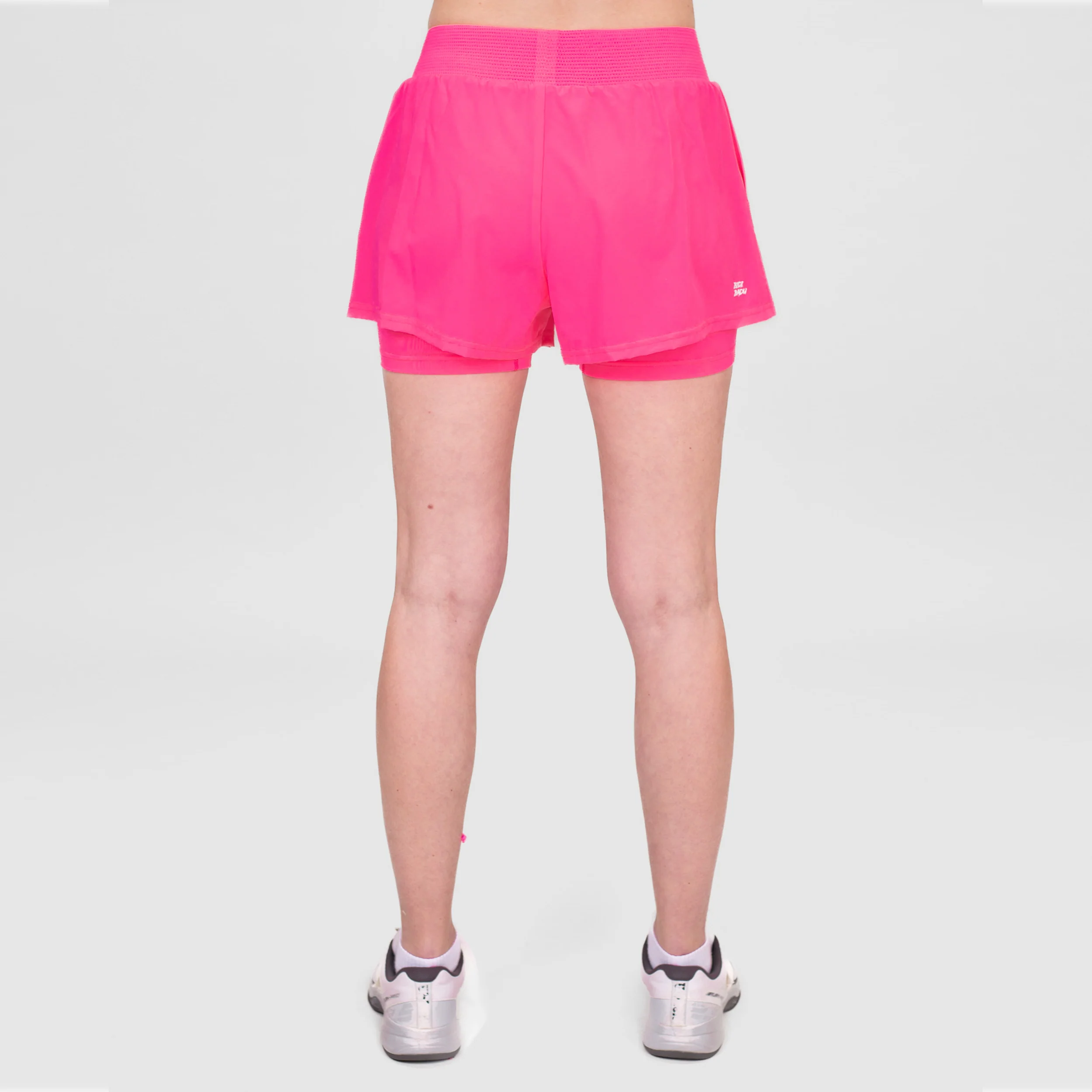 Crew 2in1 Shorts Mujeres-Rosa - Image 7