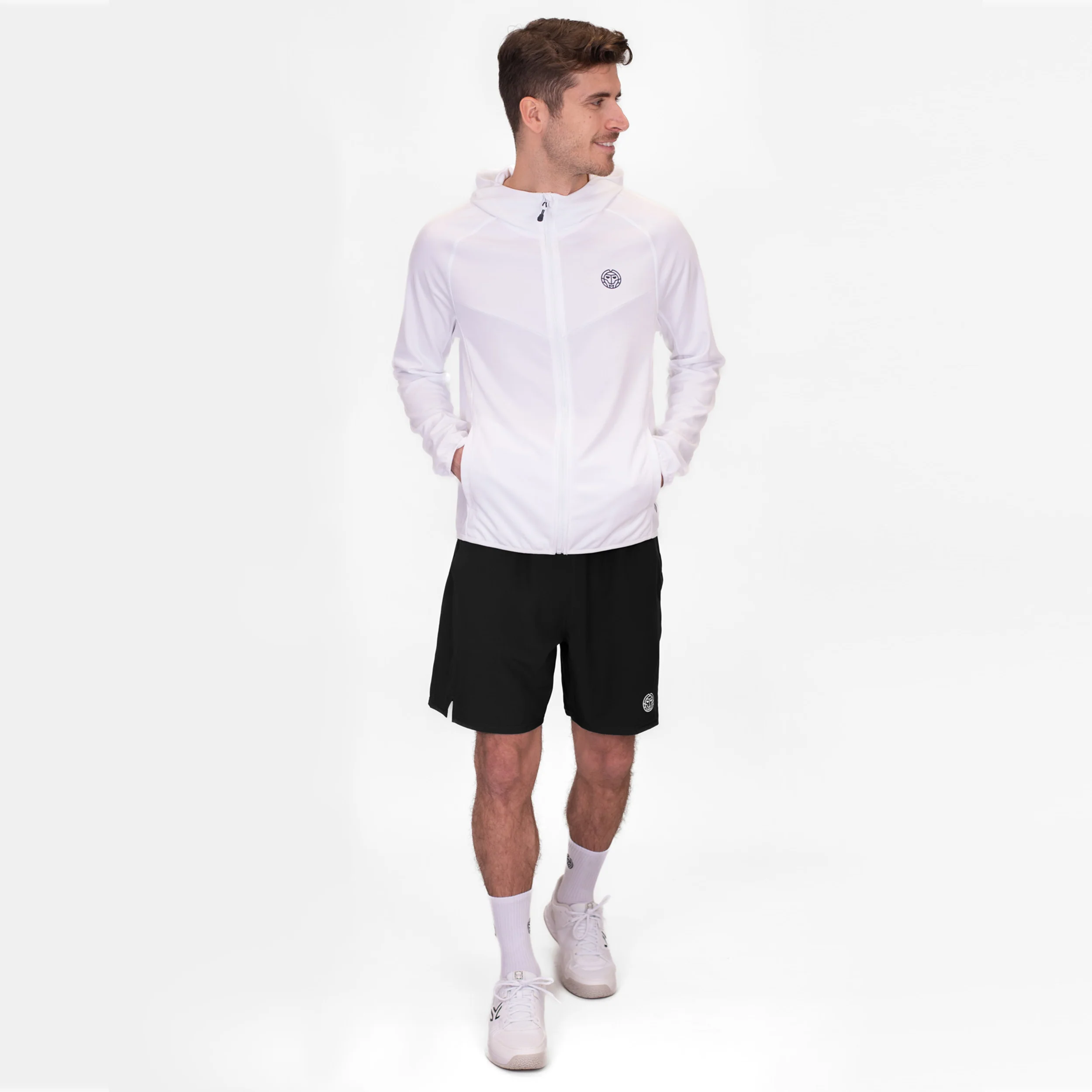Crew 7in Shorts Hombres-Negro - Image 9