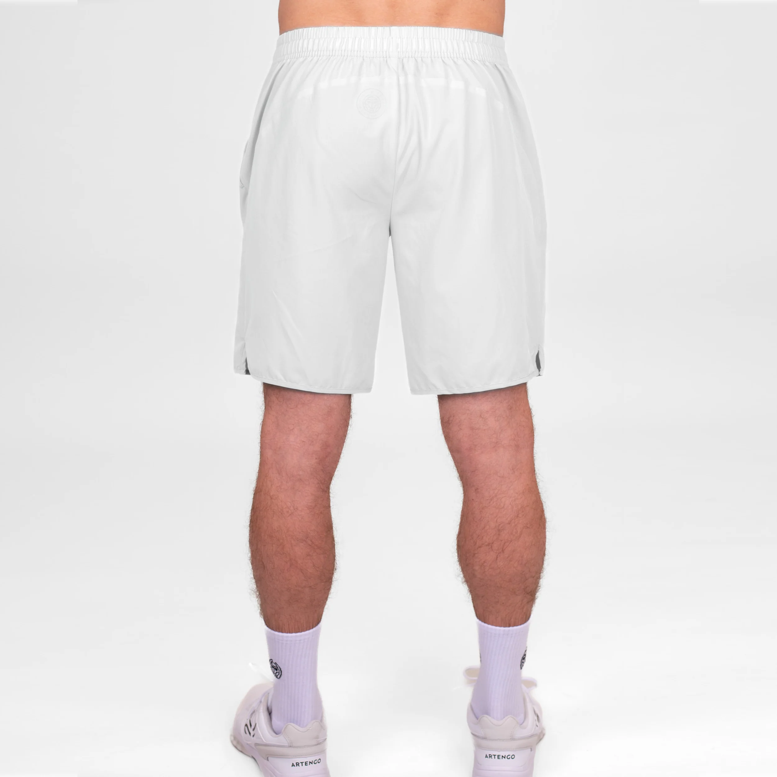 Crew 9in Shorts Hombres-Blanco - Image 6