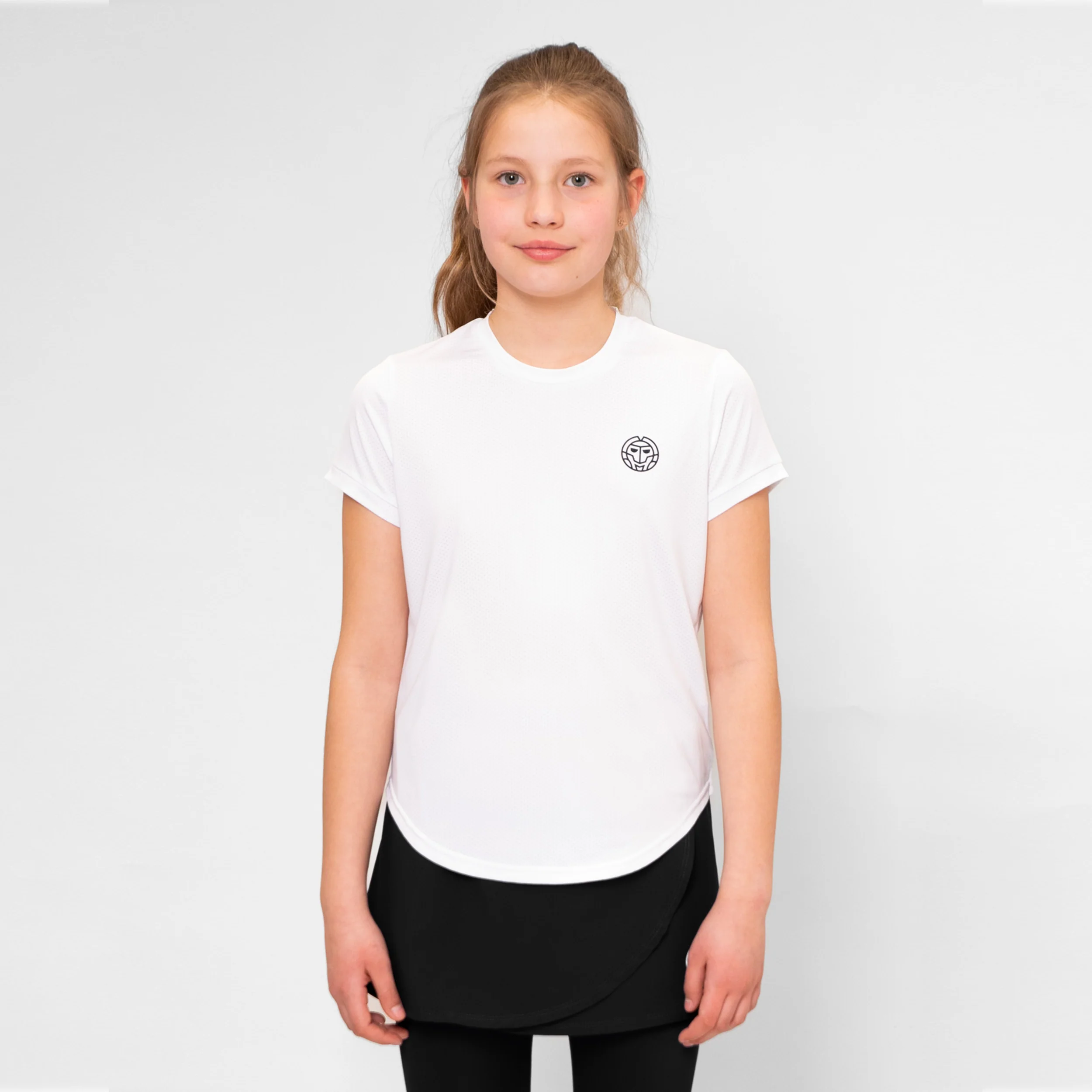 Crew Camiseta De Manga Corta Chicas-Blanco - Image 5
