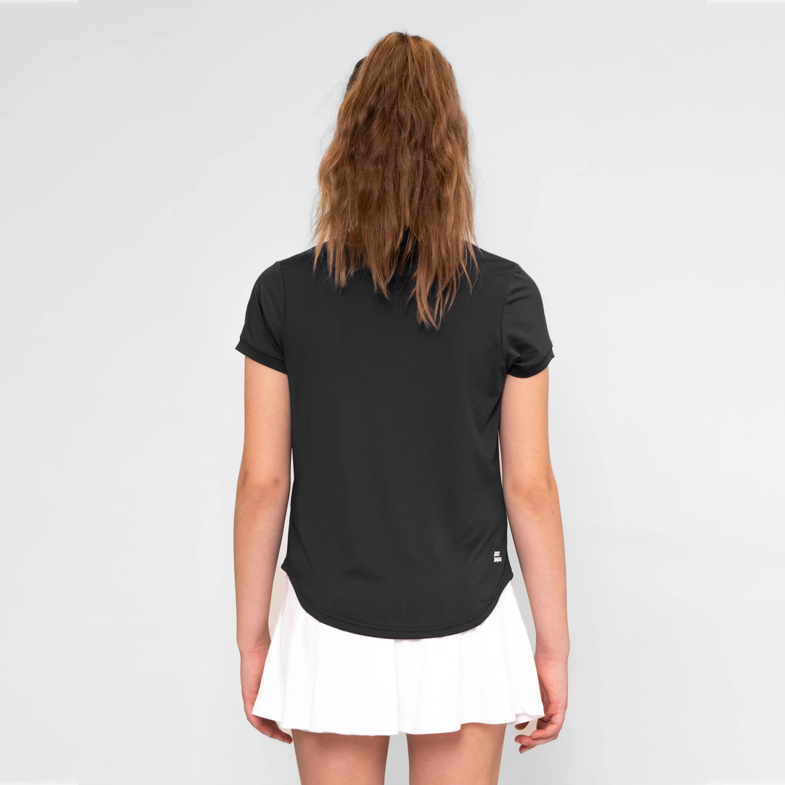Crew Camiseta De Manga Corta Chicas-Negro - Image 6