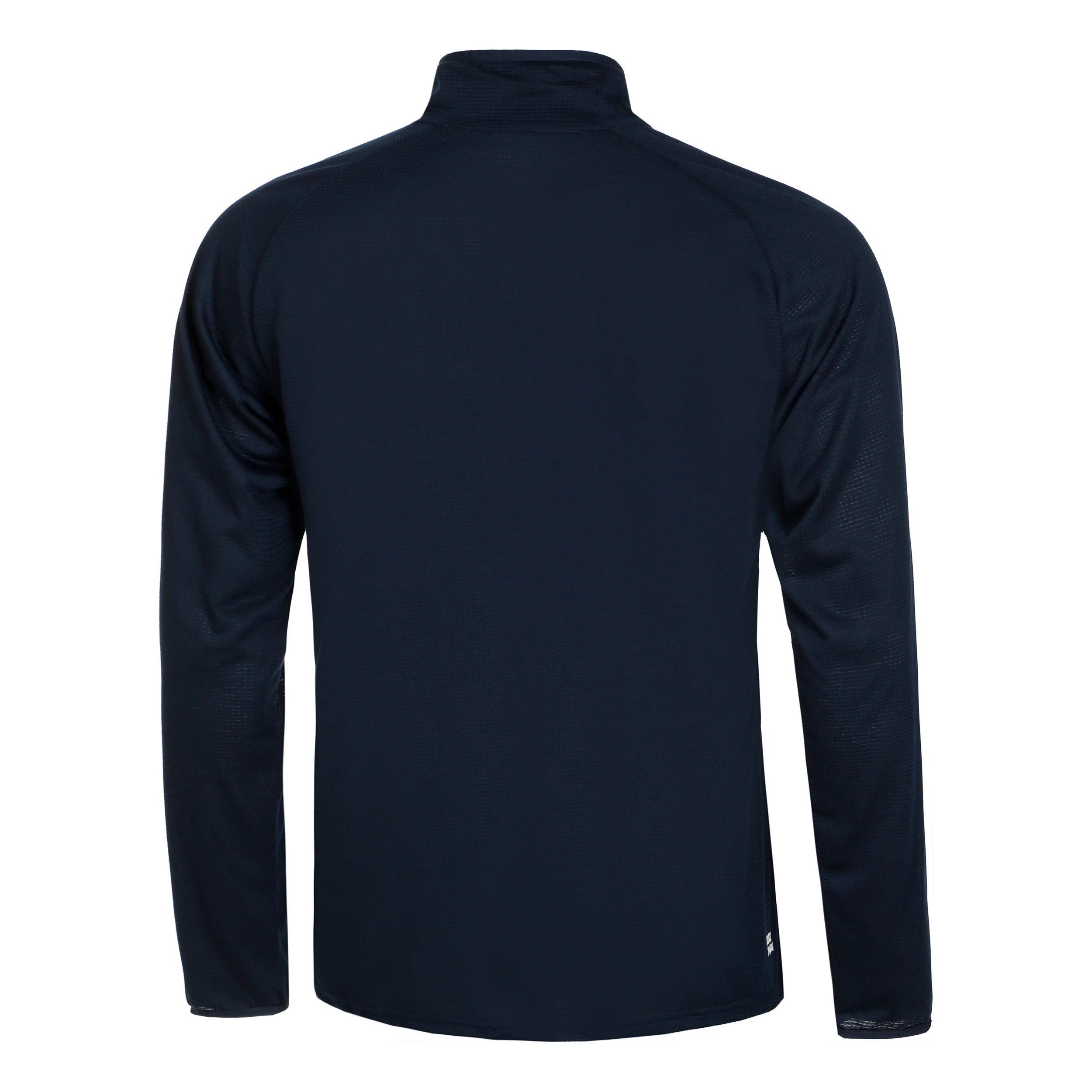 Crew Camiseta De Manga Larga Hombres-Azul Oscuro - Image 2