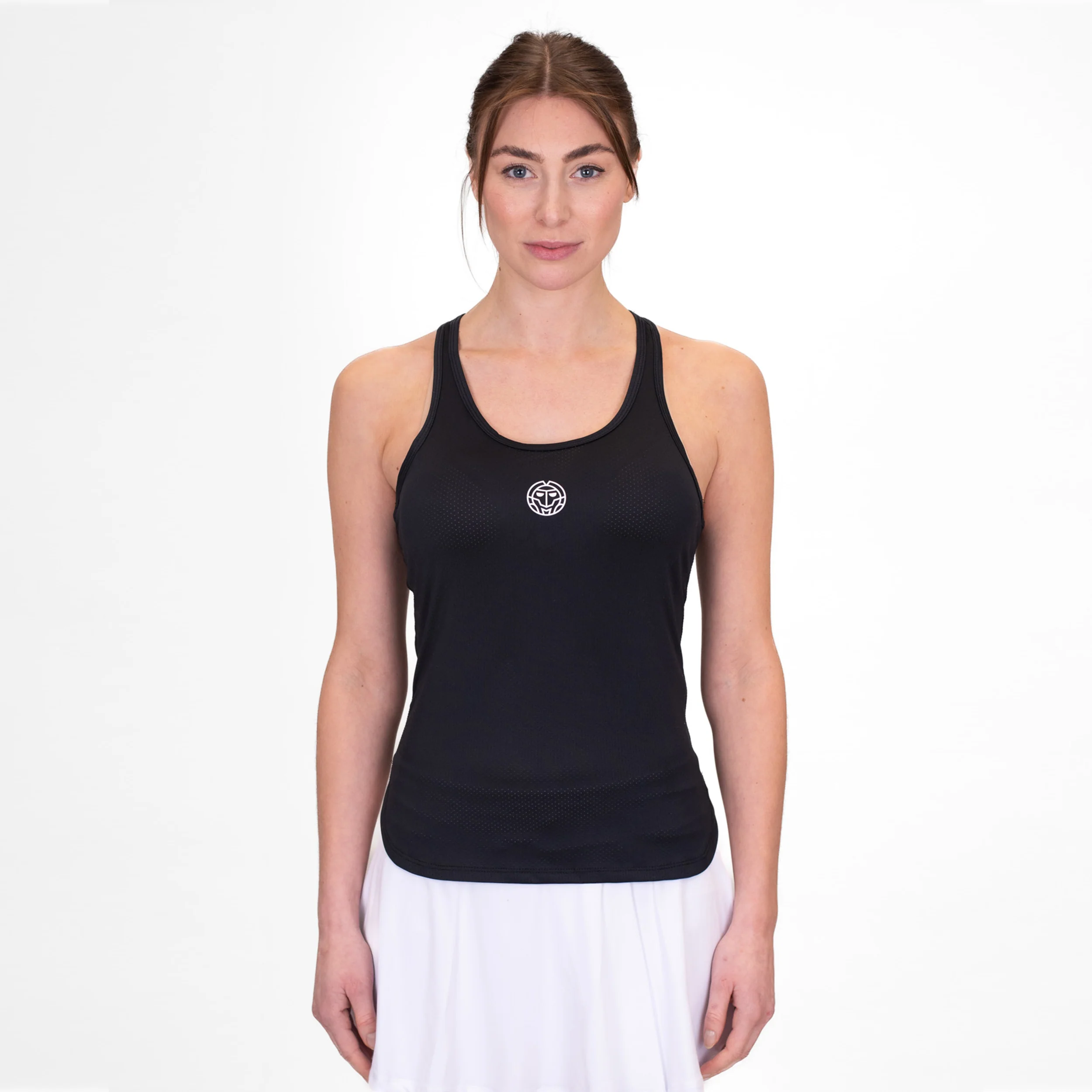 Crew Camiseta De Tirantes Mujeres-Negro - Image 5