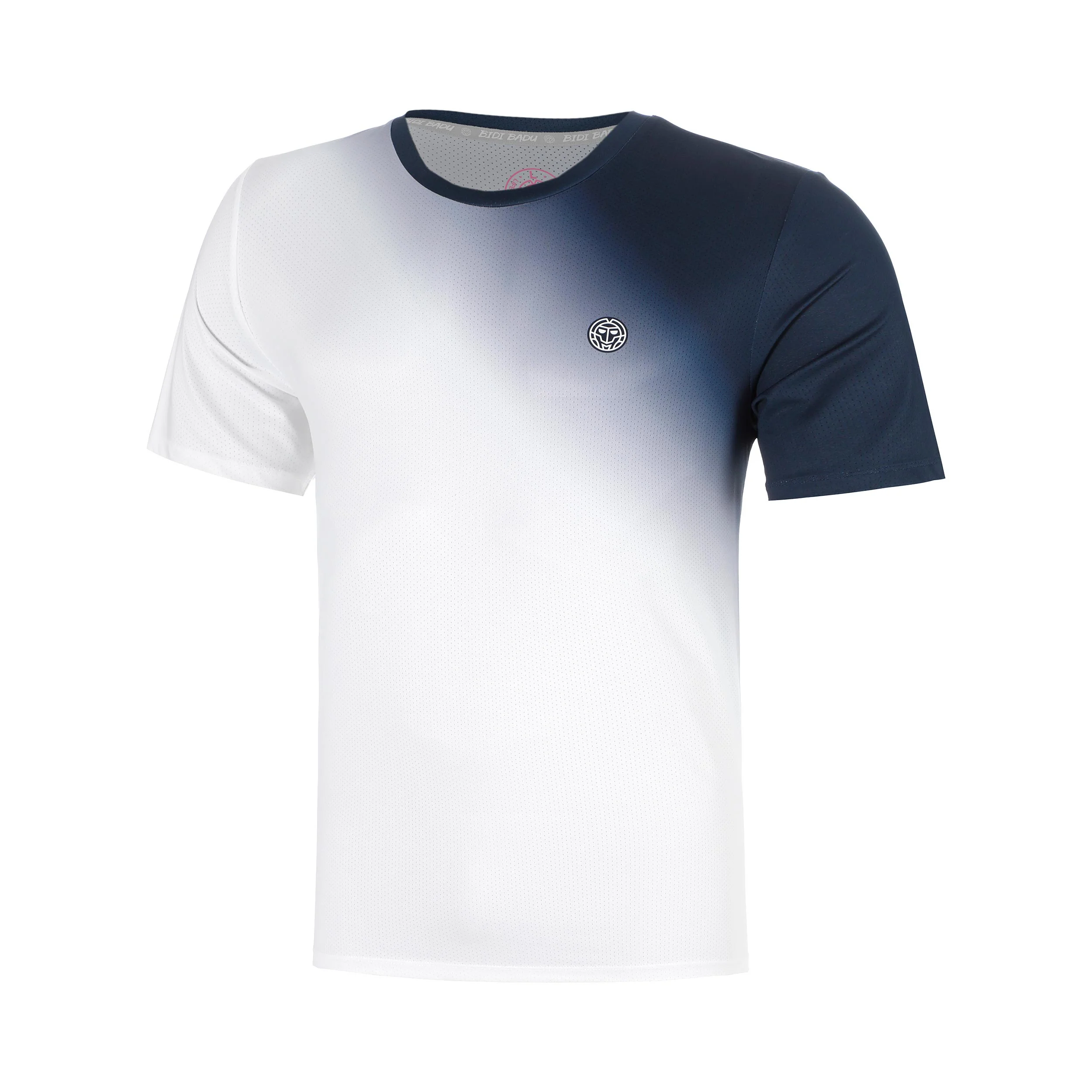 Crew Fade Camiseta de manga corta Chicos-azul oscuro, blanco