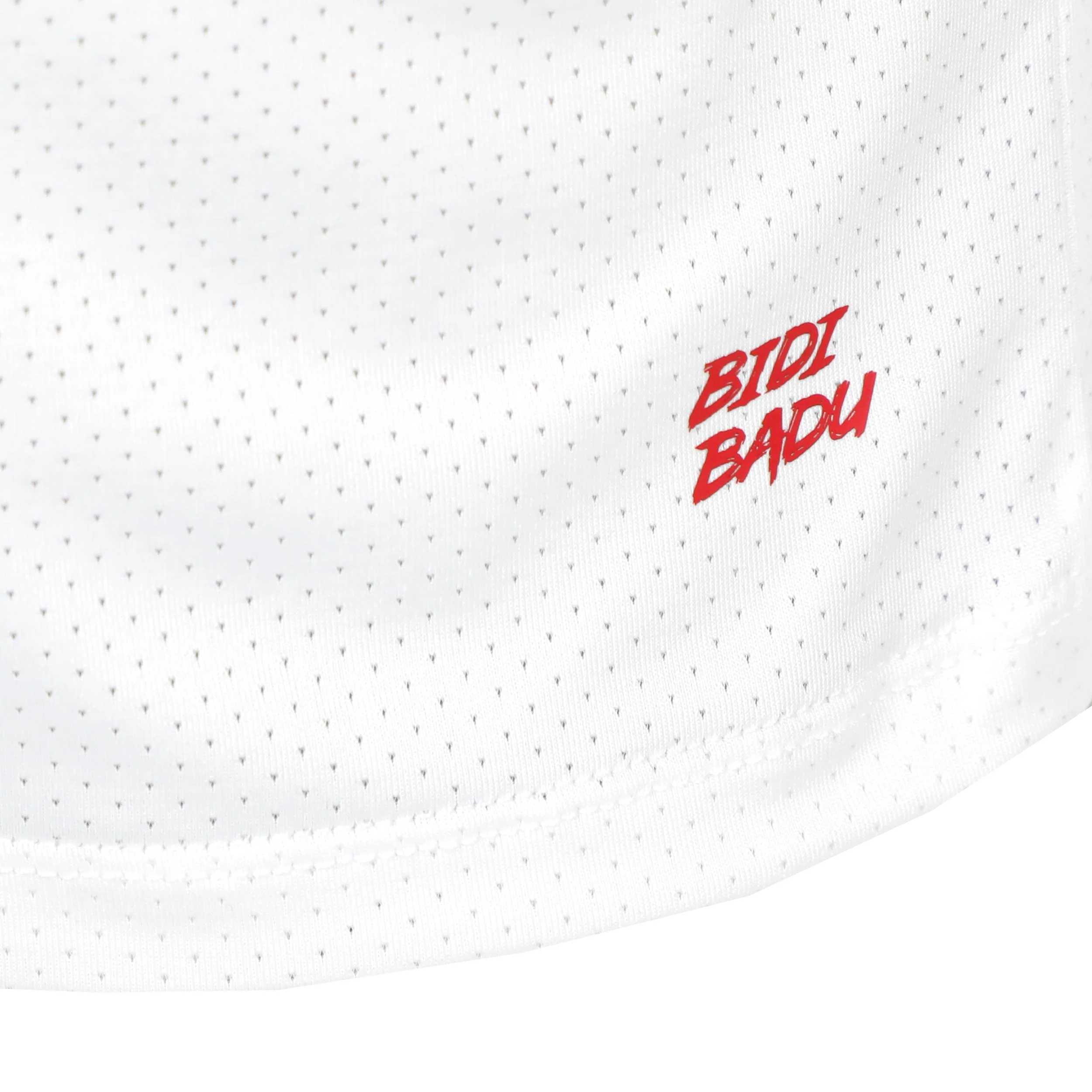 Crew Fade Camiseta de manga corta Chicos-rojo, blanco - Image 4