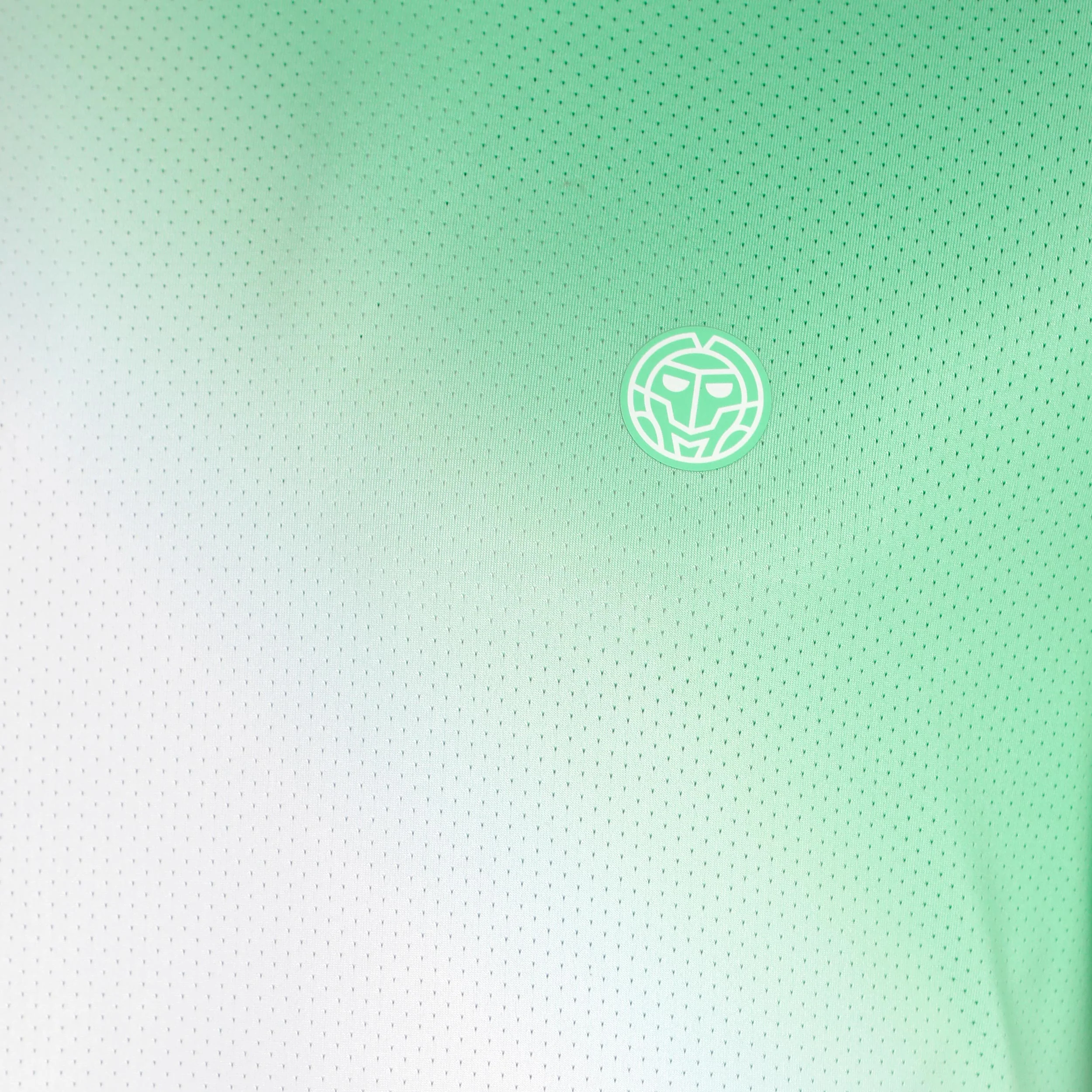 Crew Fade Camiseta de manga corta Chicos-verde, blanco - Image 3