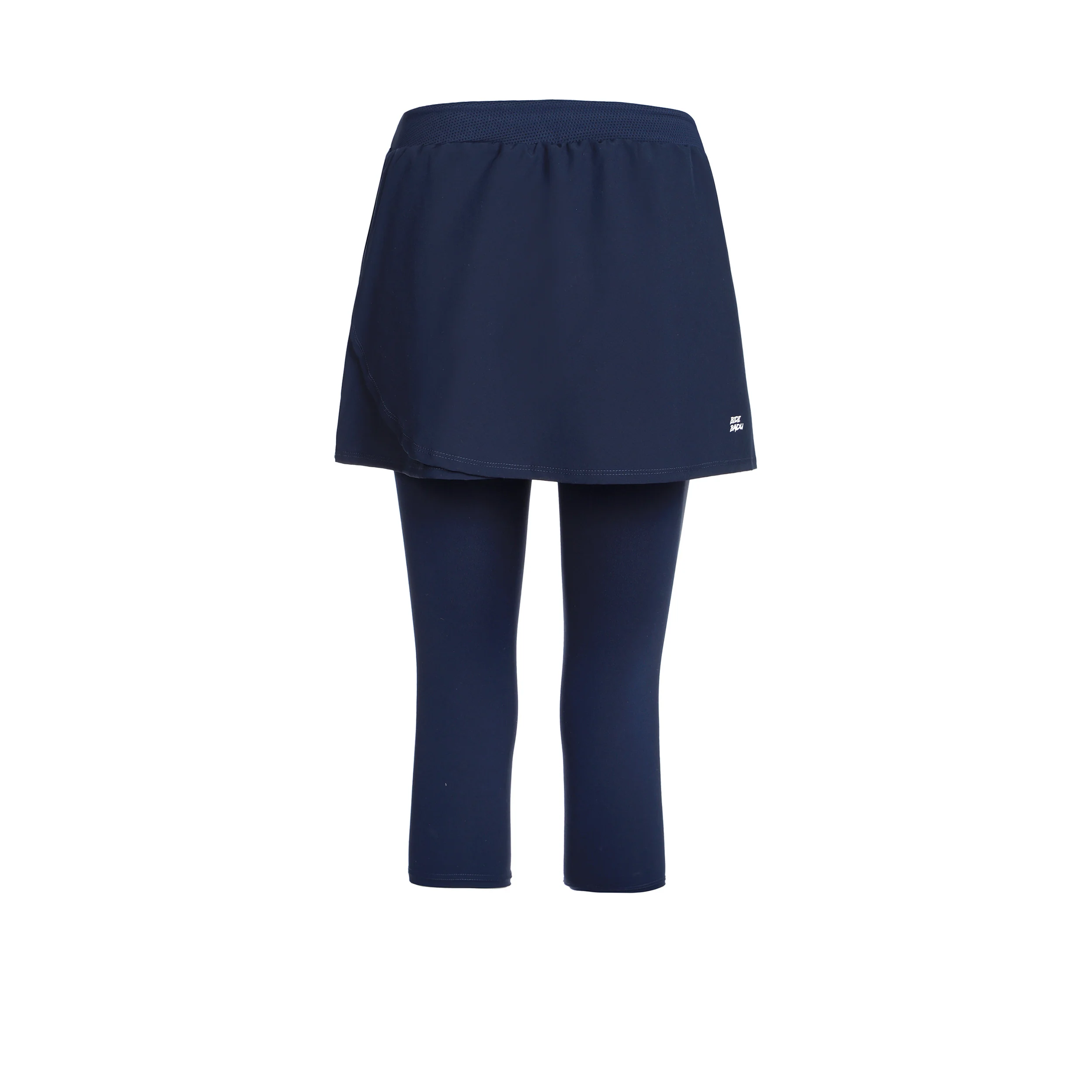 Crew Falda Con Malla Chicas-Azul Oscuro - Image 2