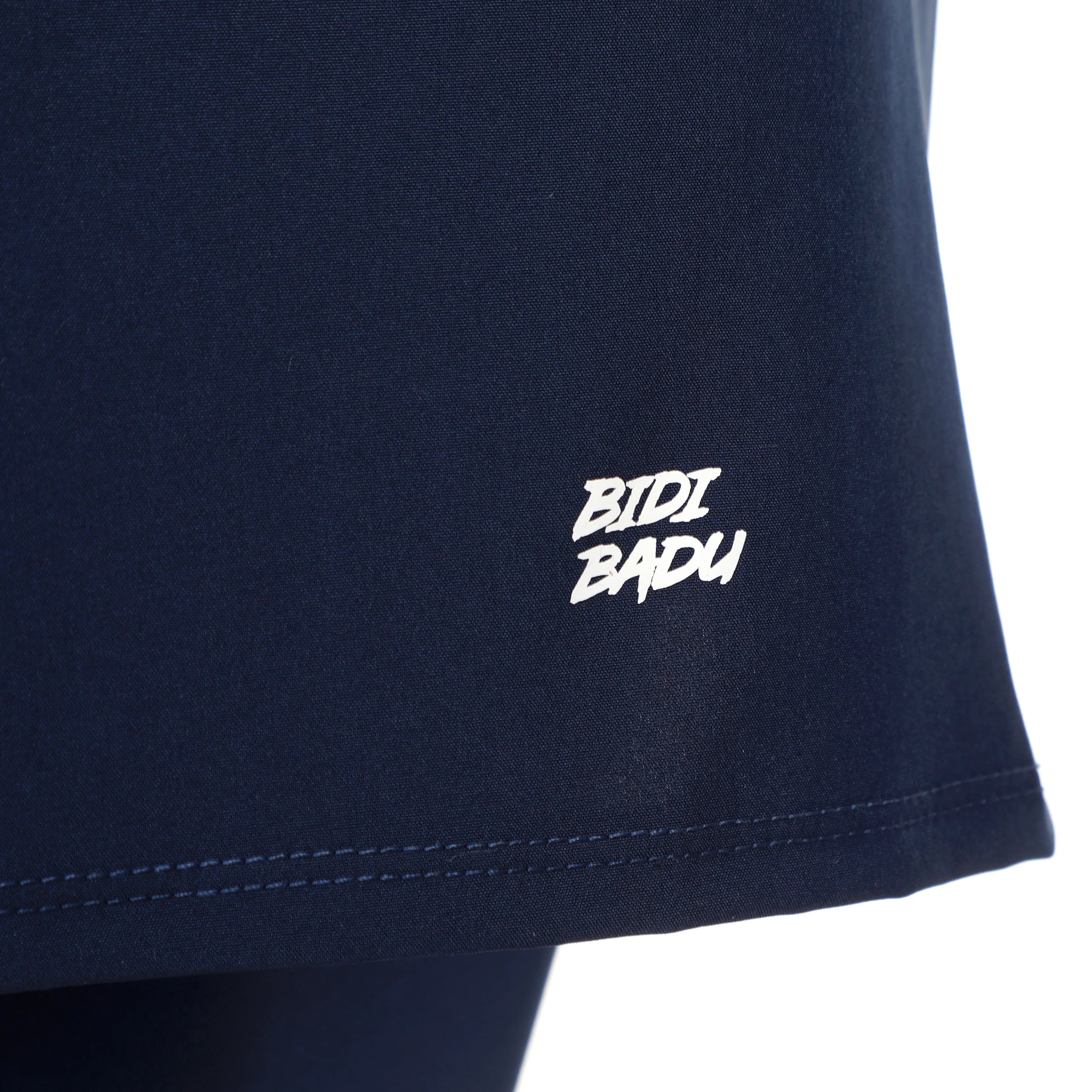 Crew Falda Con Malla Chicas-Azul Oscuro - Image 3