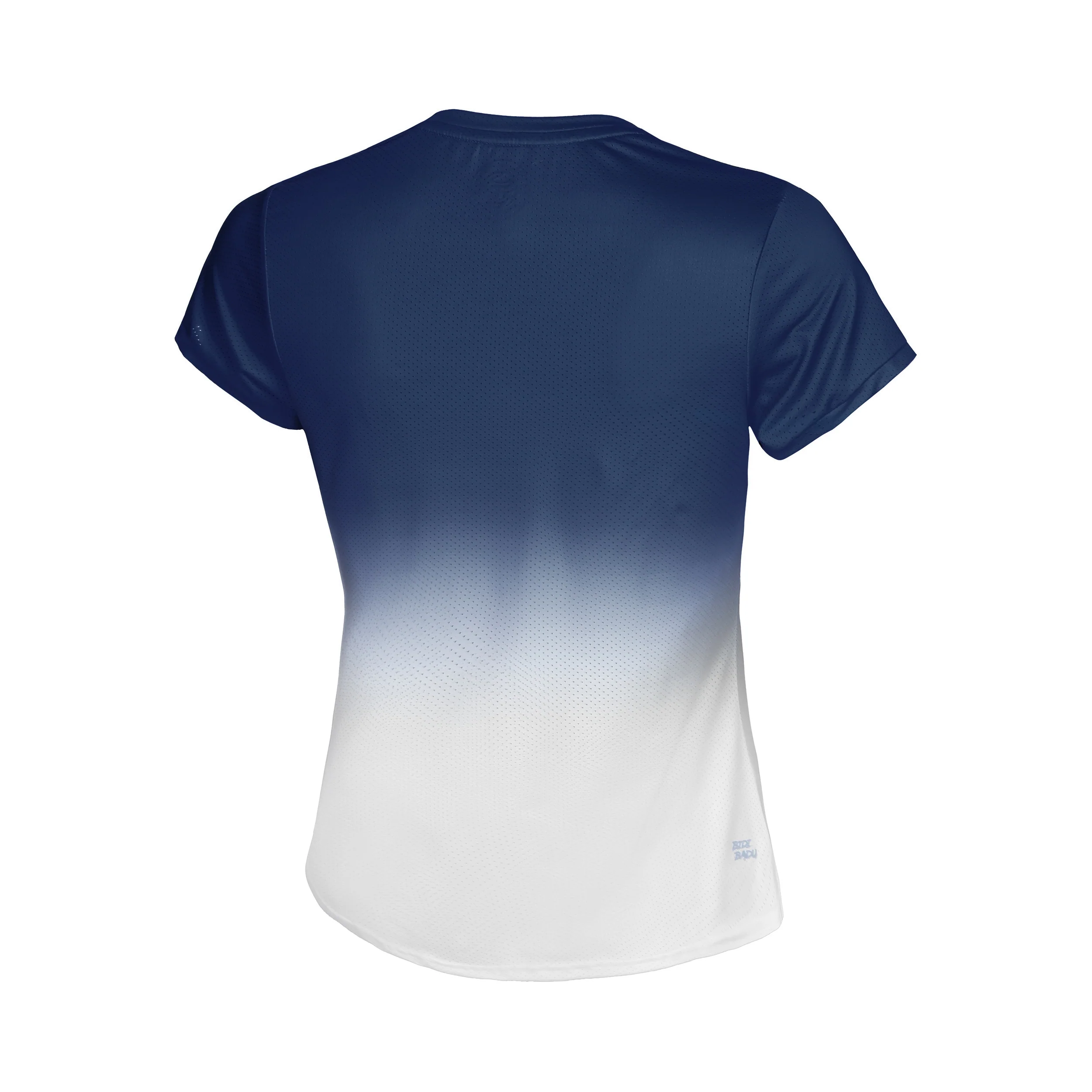 Crew Gradiant Camiseta De Manga Corta Chicas-Azul Oscuro,Blanco - Image 2
