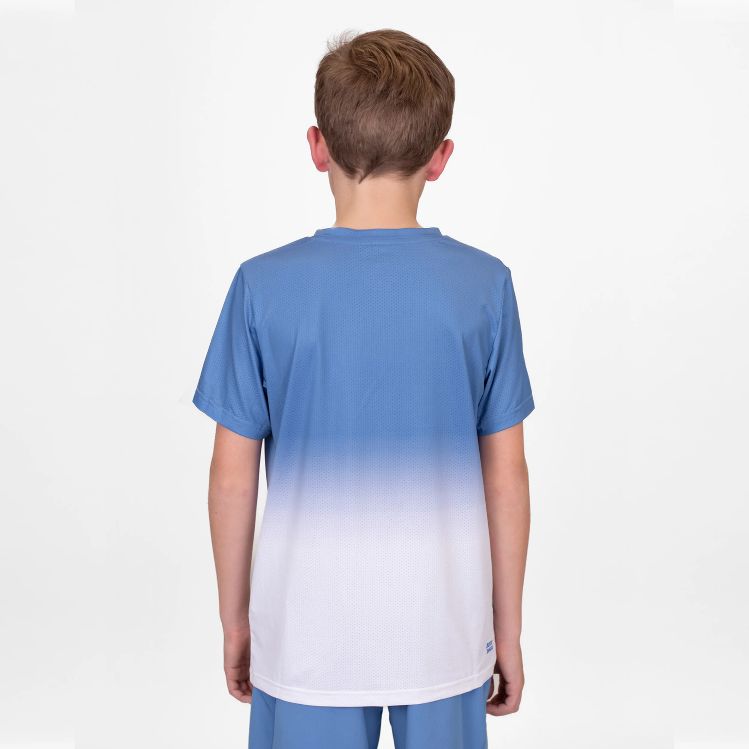 Crew Gradiant Camiseta De Manga Corta Chicos-Azul,Blanco - Image 2