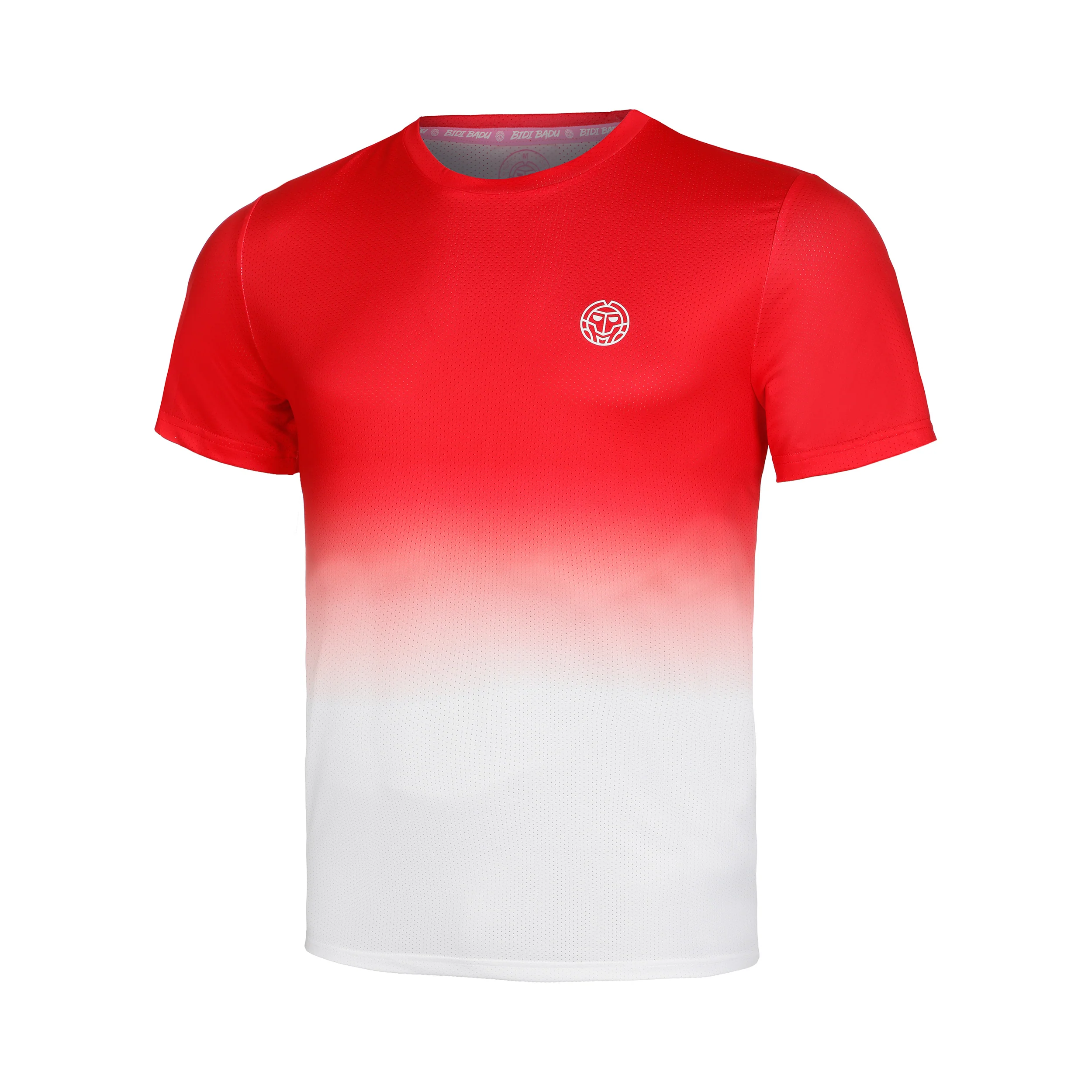 Crew Gradiant Camiseta De Manga Corta Chicos-Rojo,Blanco