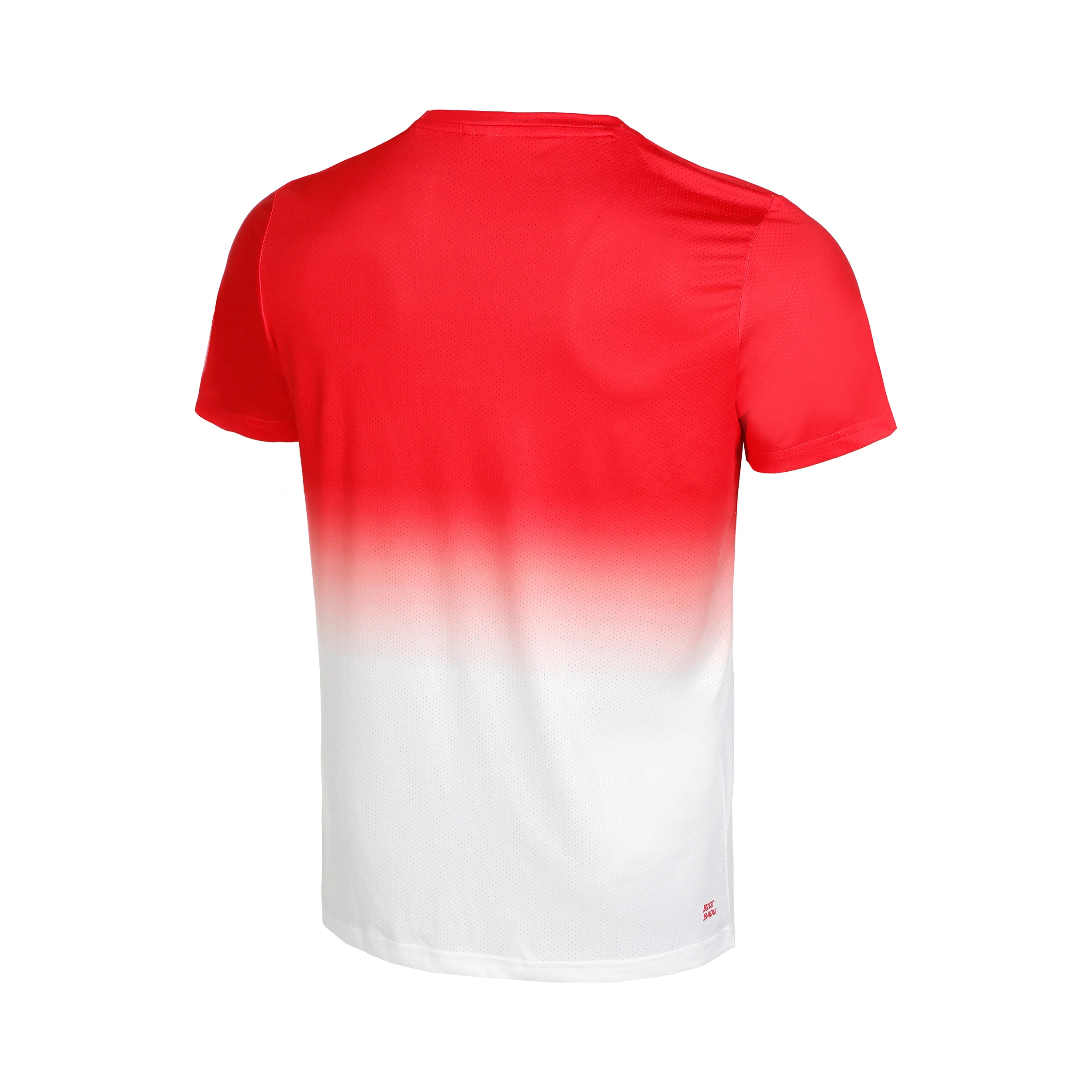 Crew Gradiant Camiseta De Manga Corta Chicos-Rojo,Blanco - Image 2