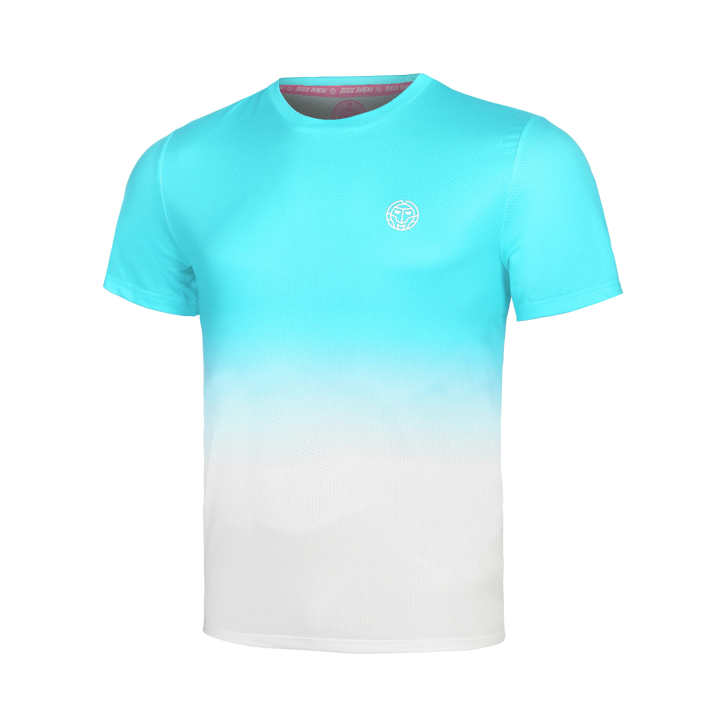 Crew Gradiant Camiseta De Manga Corta Chicos-Turquesa,Blanco