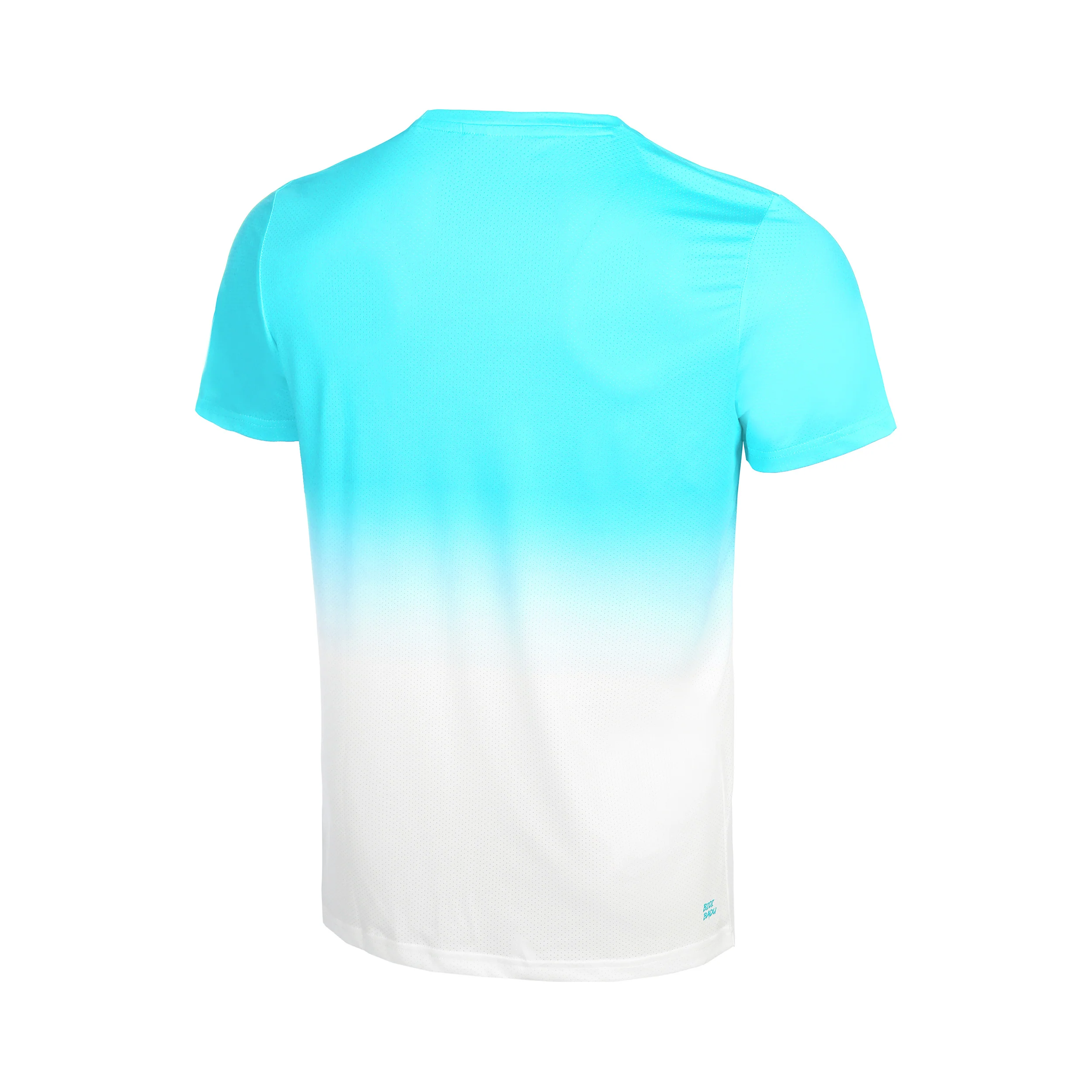 Crew Gradiant Camiseta De Manga Corta Chicos-Turquesa,Blanco - Image 2