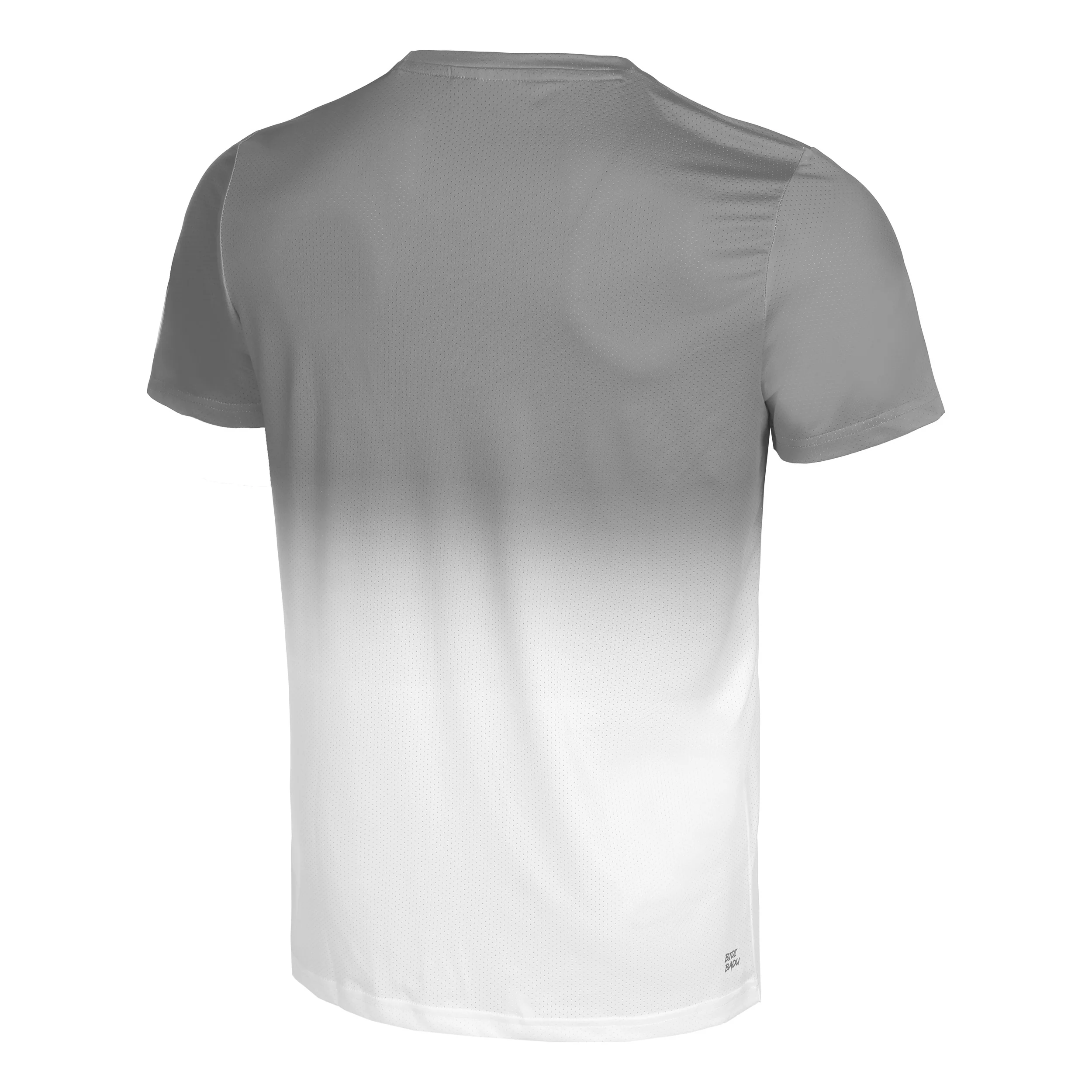 Crew Gradiant Camiseta De Manga Corta Hombres-Gris,Blanco - Image 2