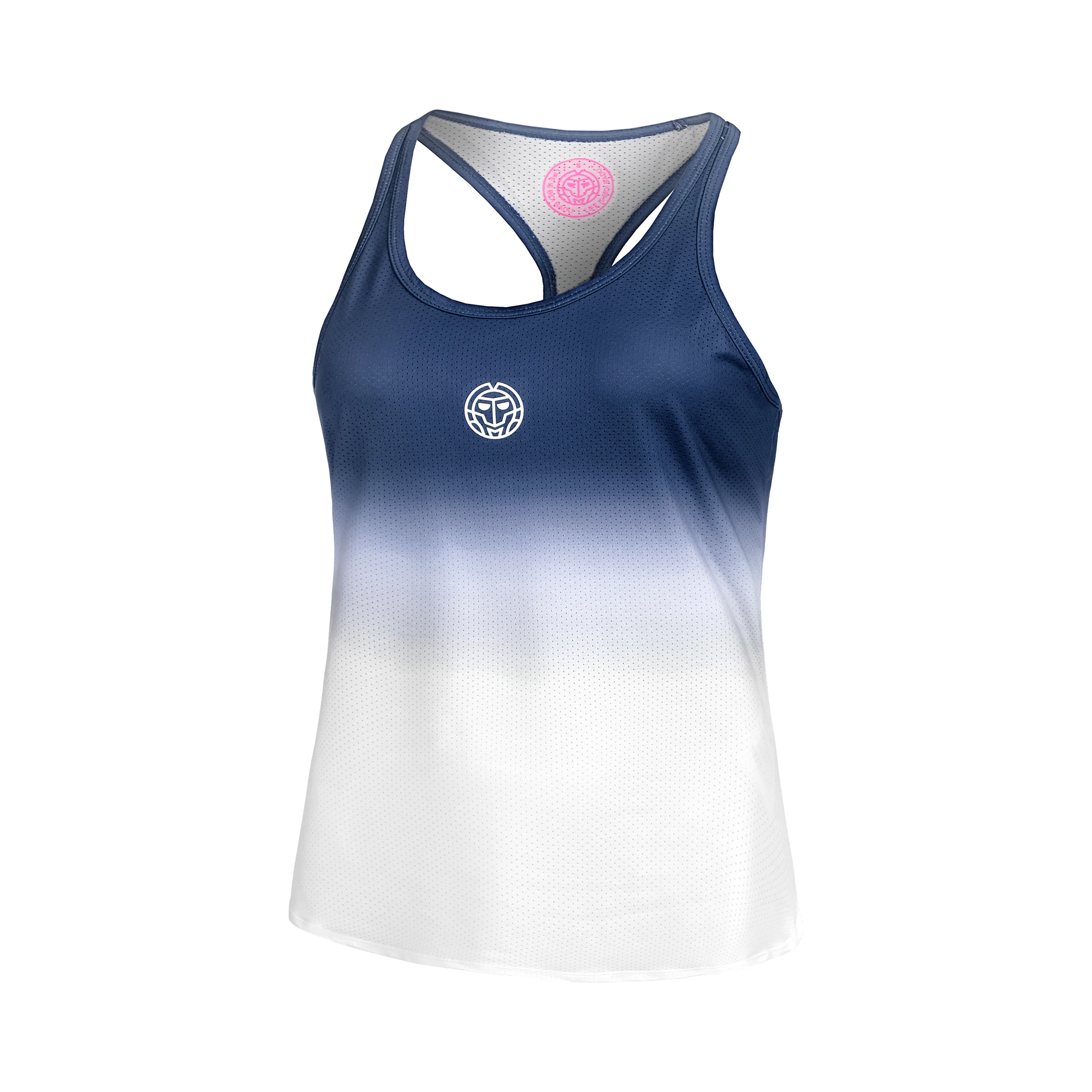 Crew Gradiant Camiseta De Tirantes Chicas-Azul Oscuro,Blanco