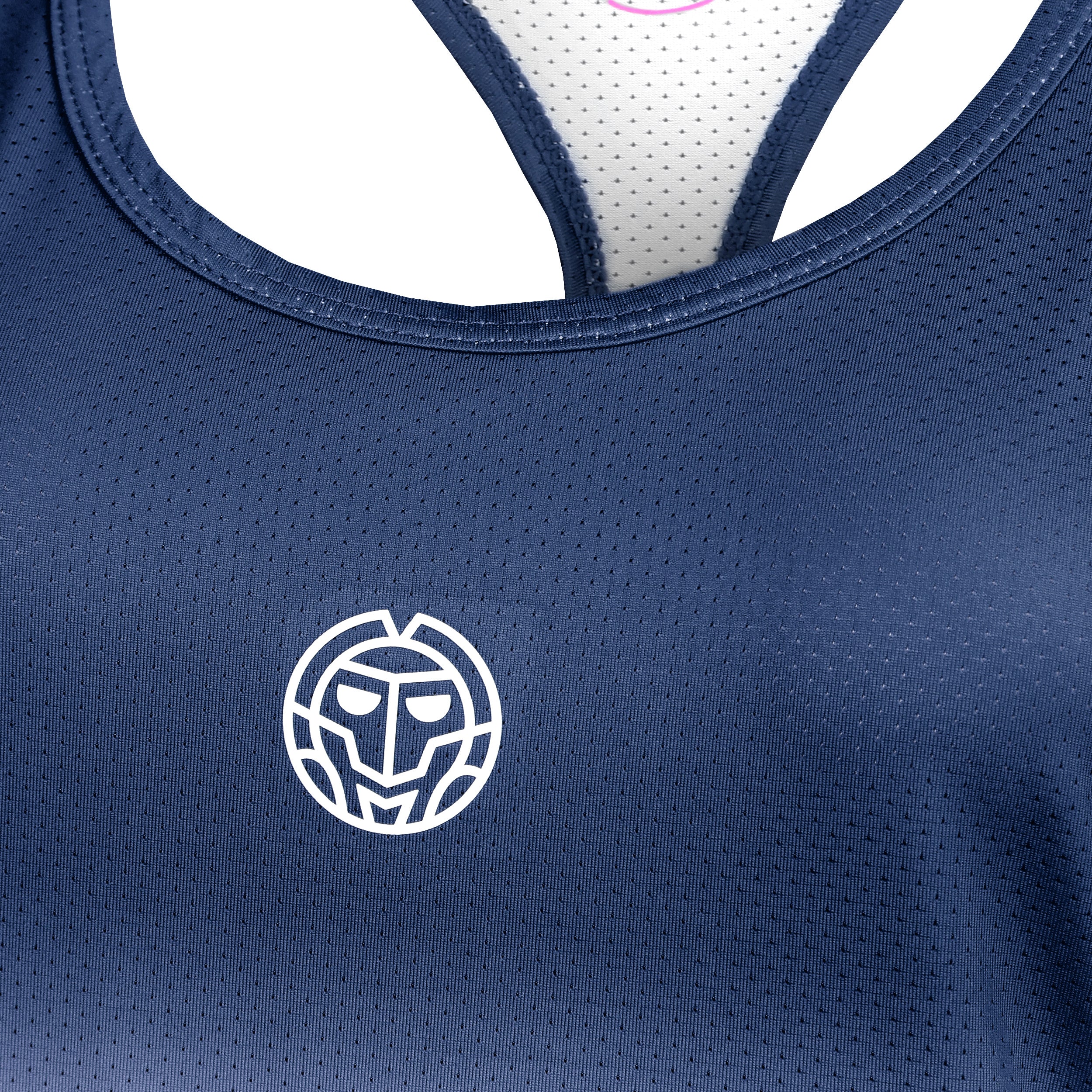 Crew Gradiant Camiseta De Tirantes Chicas-Azul Oscuro,Blanco - Image 3