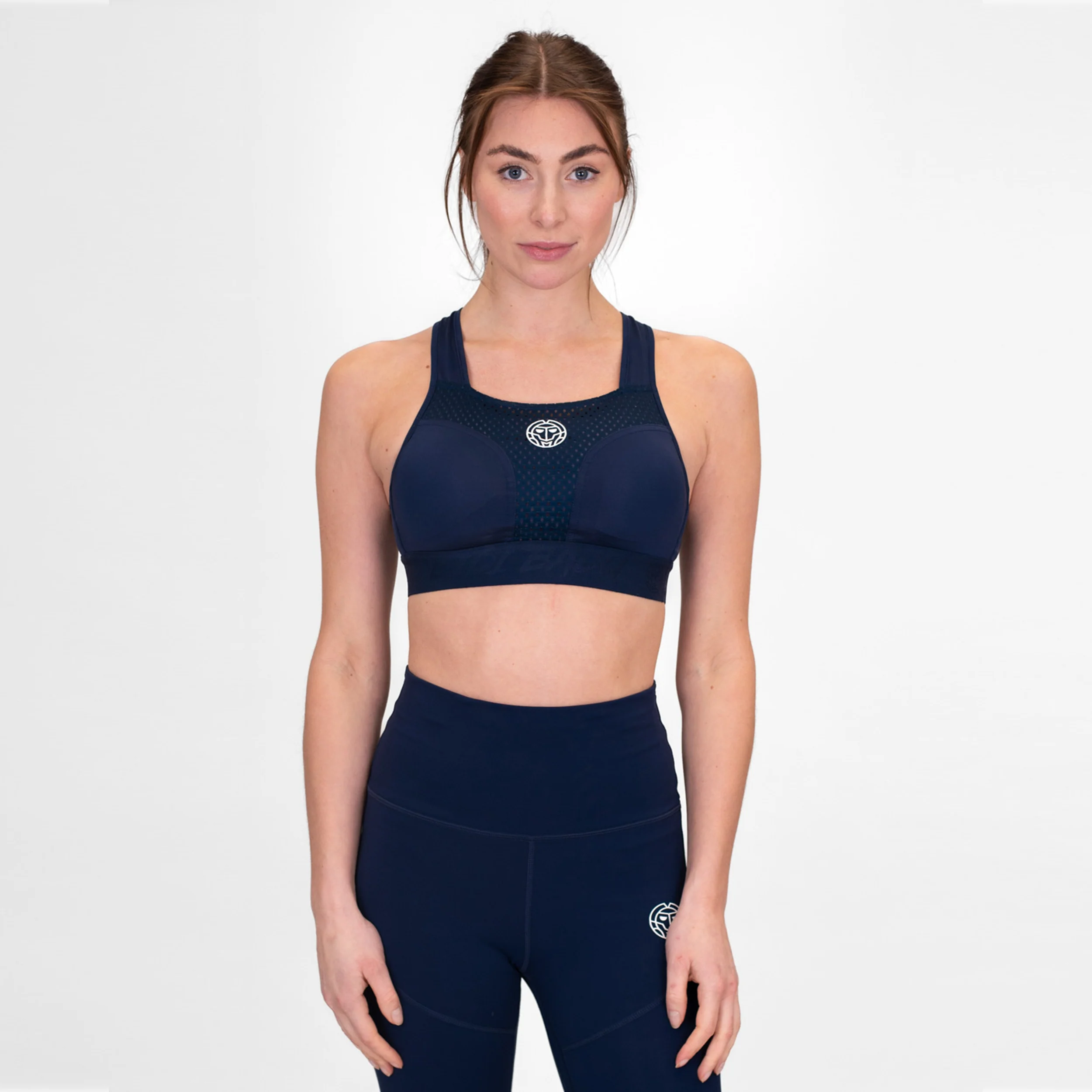 Crew High Support Sujetador Deportivo Mujeres-Azul Oscuro - Image 6