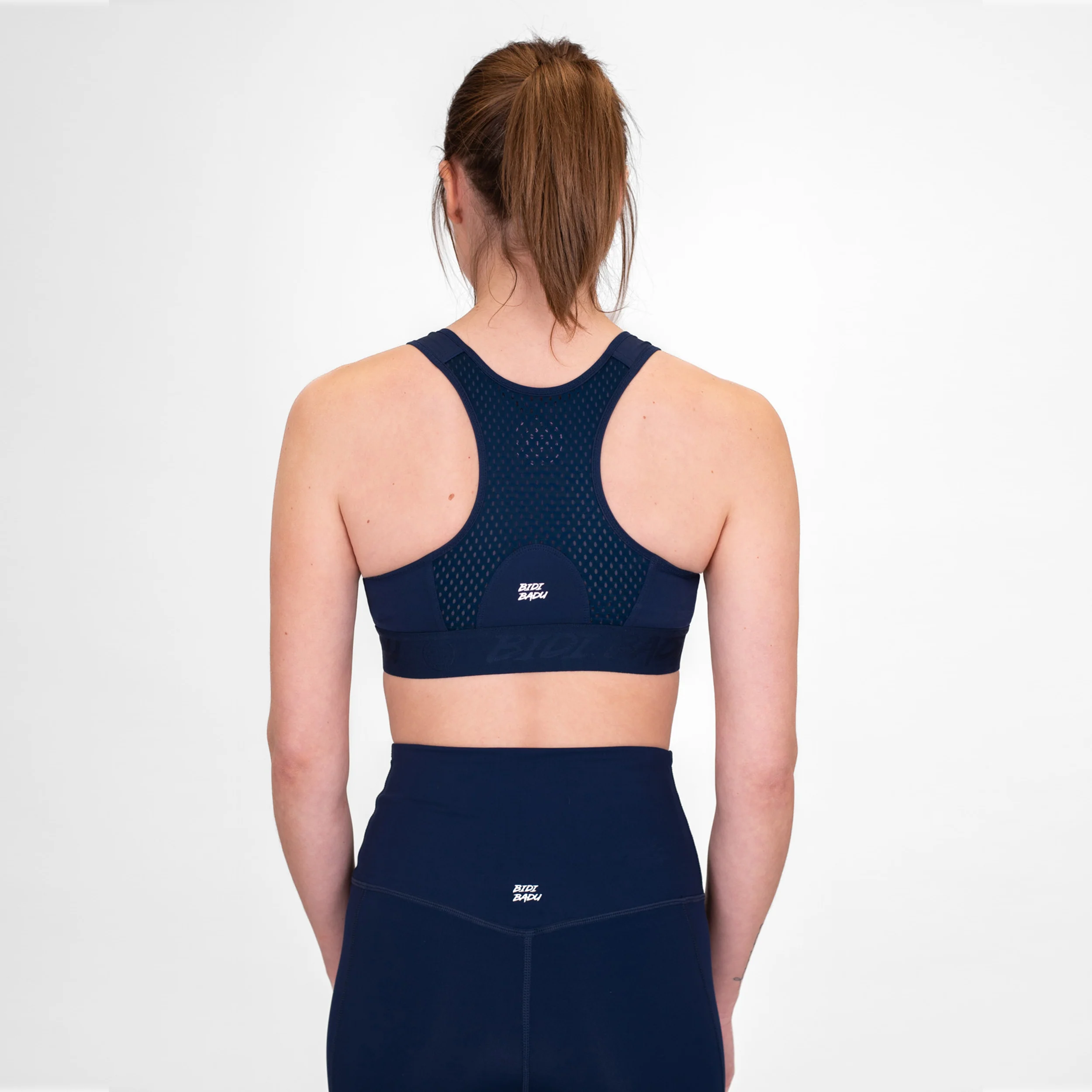 Crew High Support Sujetador Deportivo Mujeres-Azul Oscuro - Image 7