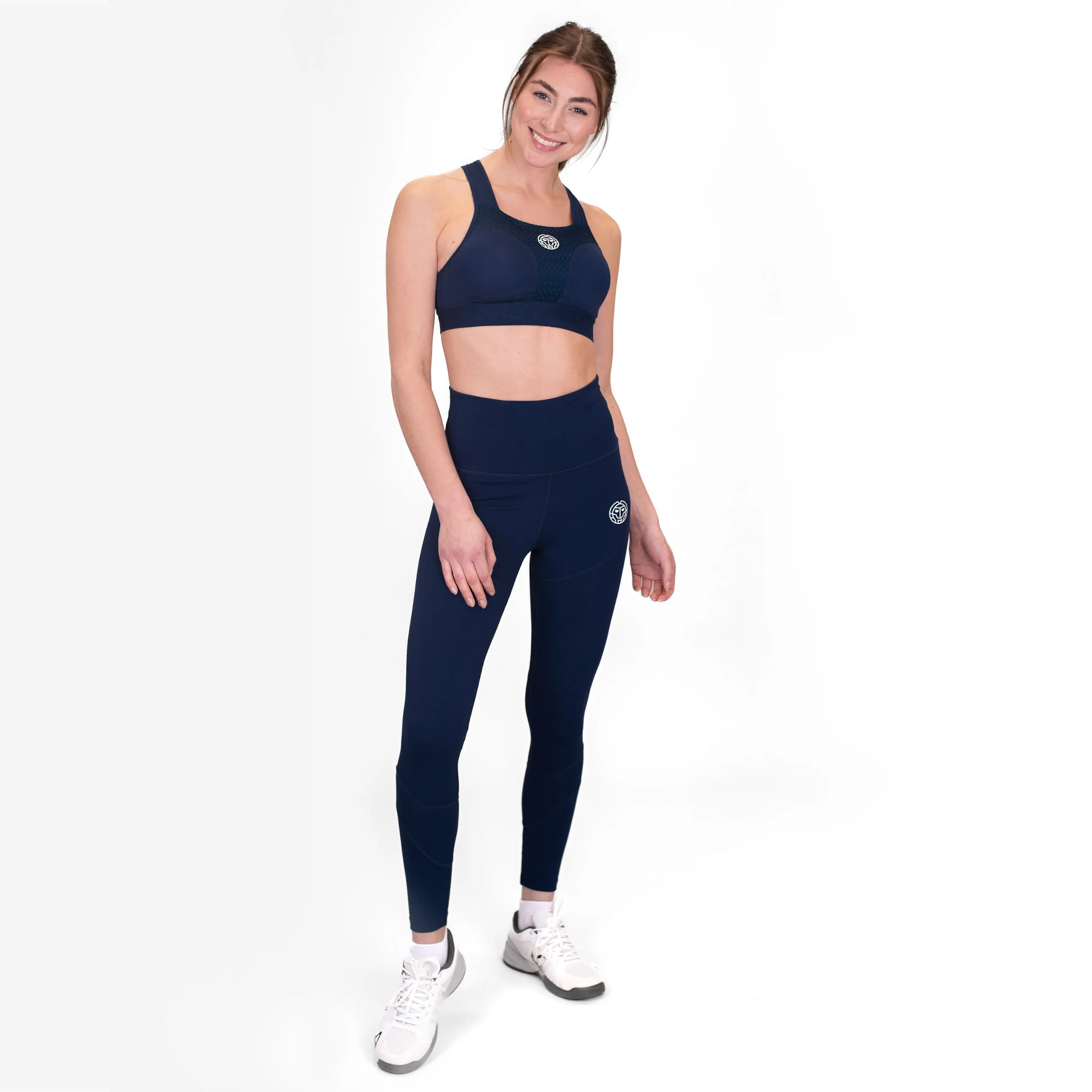Crew High Support Sujetador Deportivo Mujeres-Azul Oscuro - Image 8