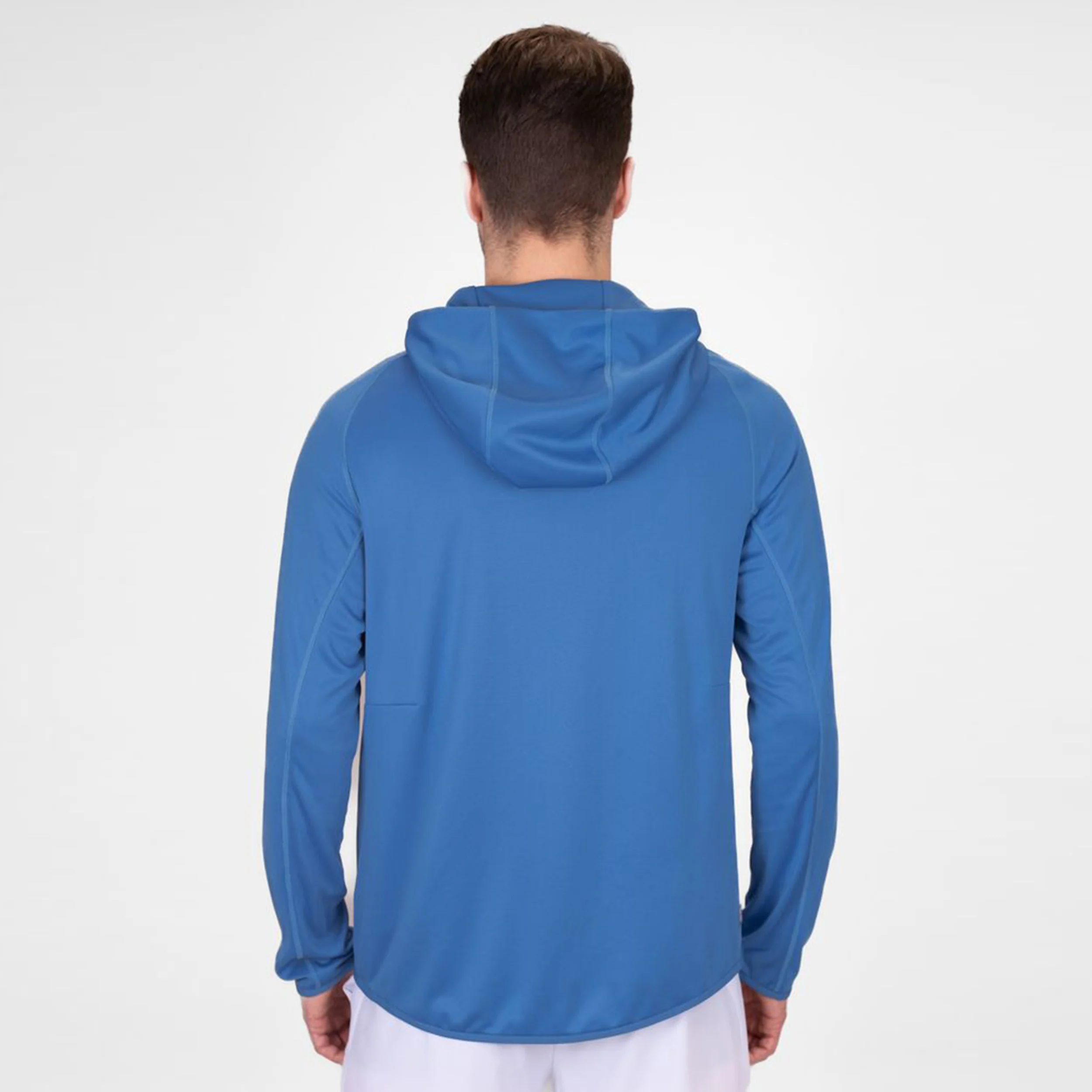 Crew Hood Chaqueta De Entrenamiento Hombres-Azul - Image 7