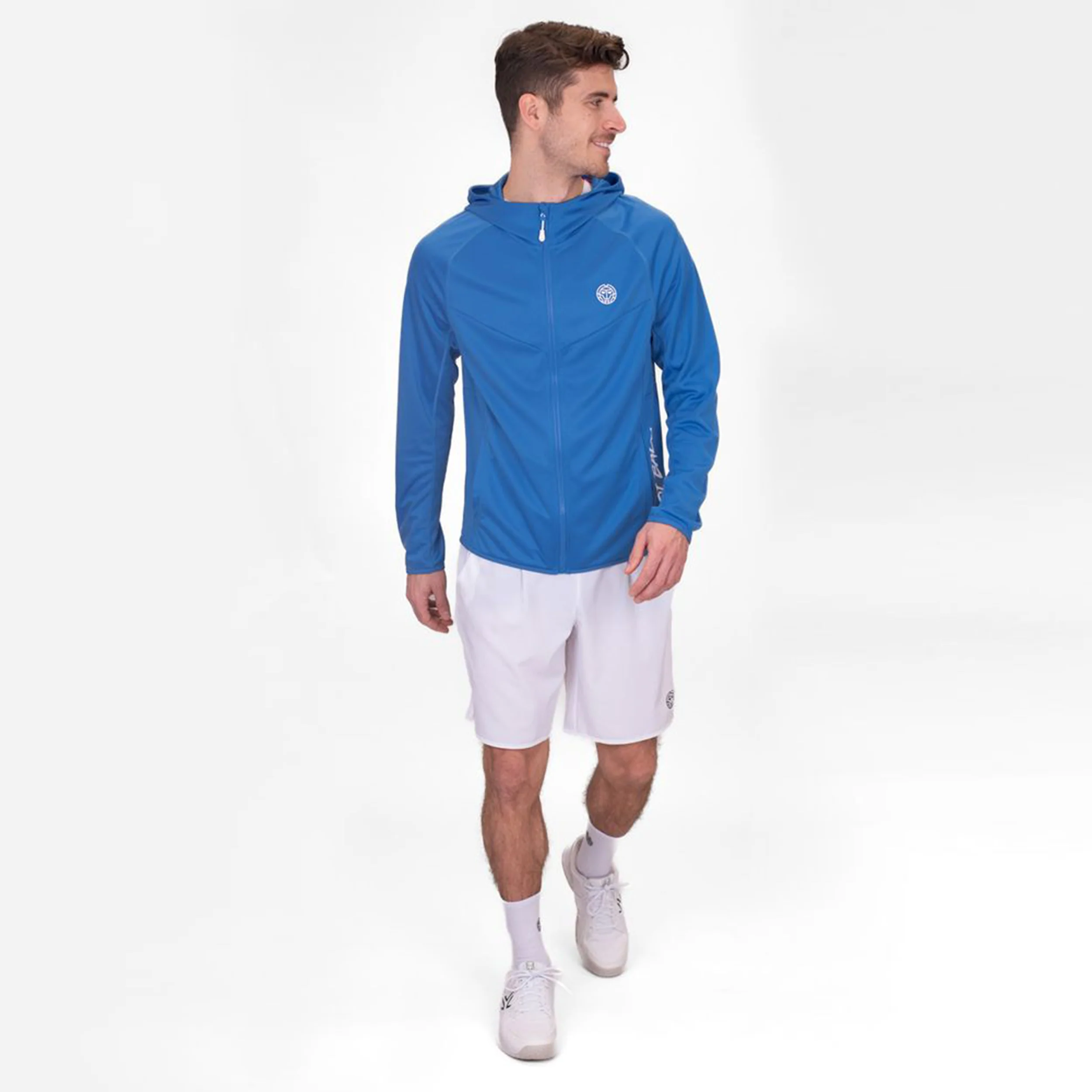 Crew Hood Chaqueta De Entrenamiento Hombres-Azul - Image 9
